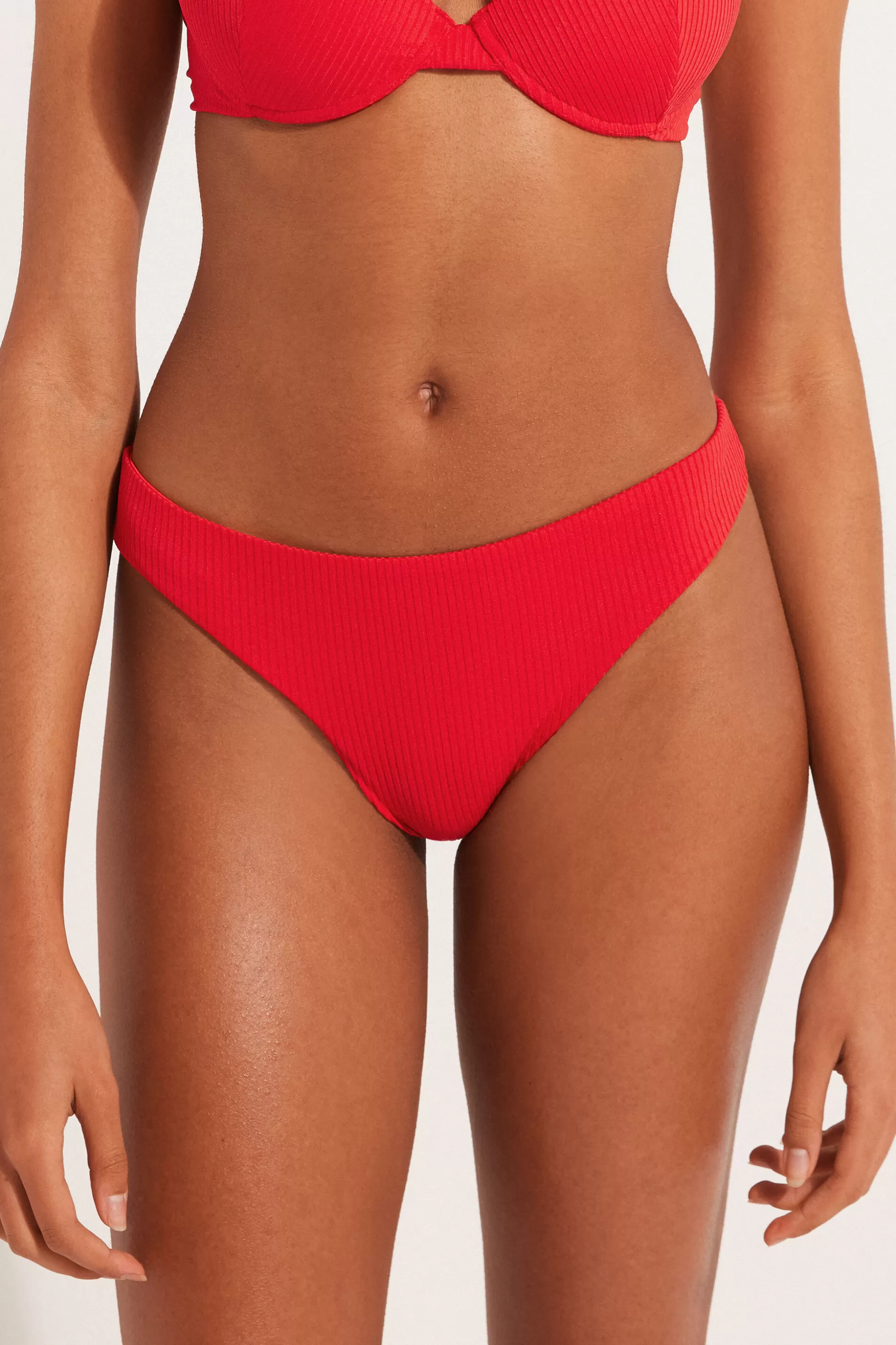 Bikini Brasiliano Microfibra Riciclata Costine - Brasiliano - Donna | >Tezenis Cheap