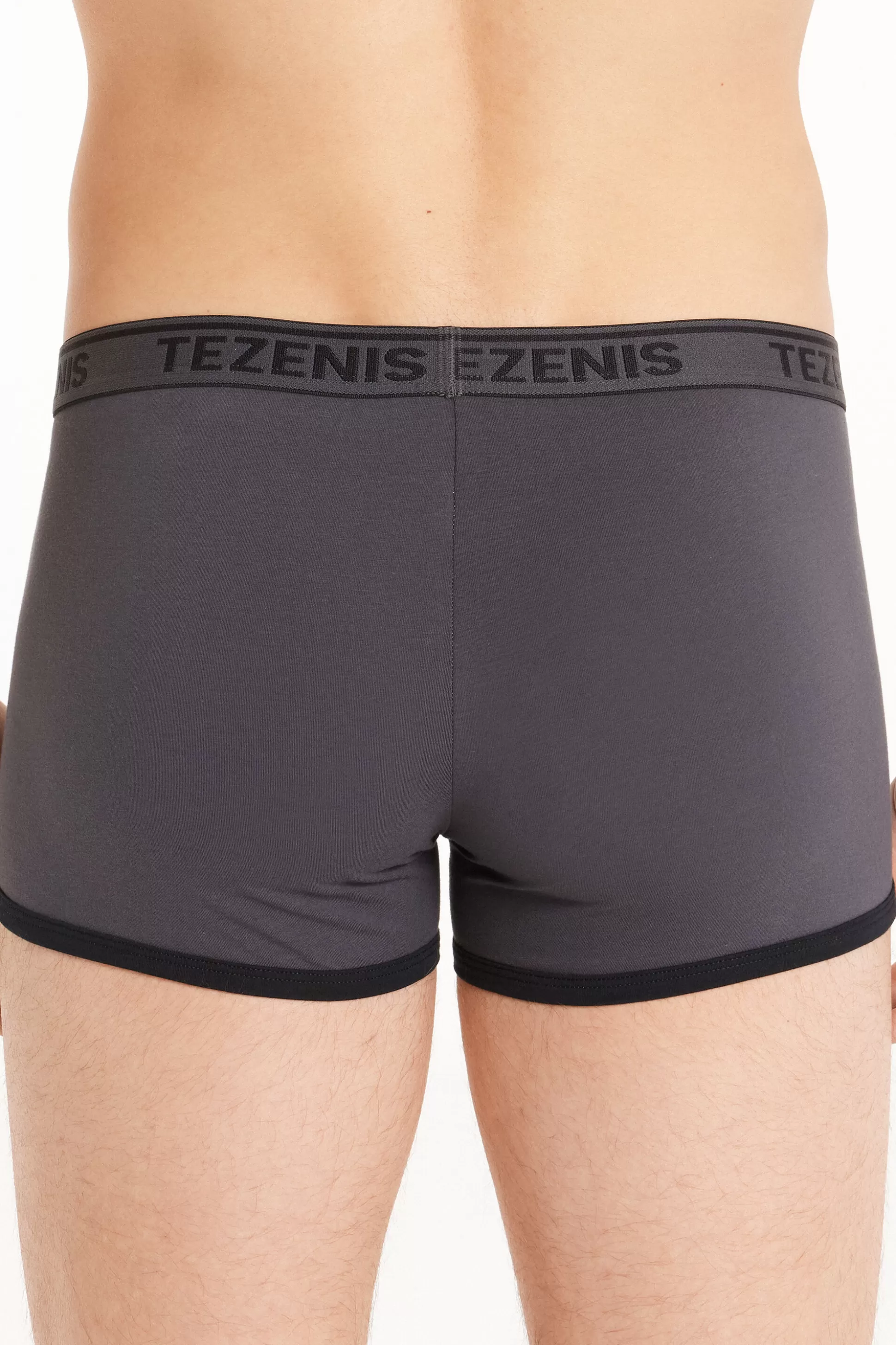 Boxer In Cotone Bordi A Contrasto Con Logo - Boxer - Uomo | >Tezenis Outlet