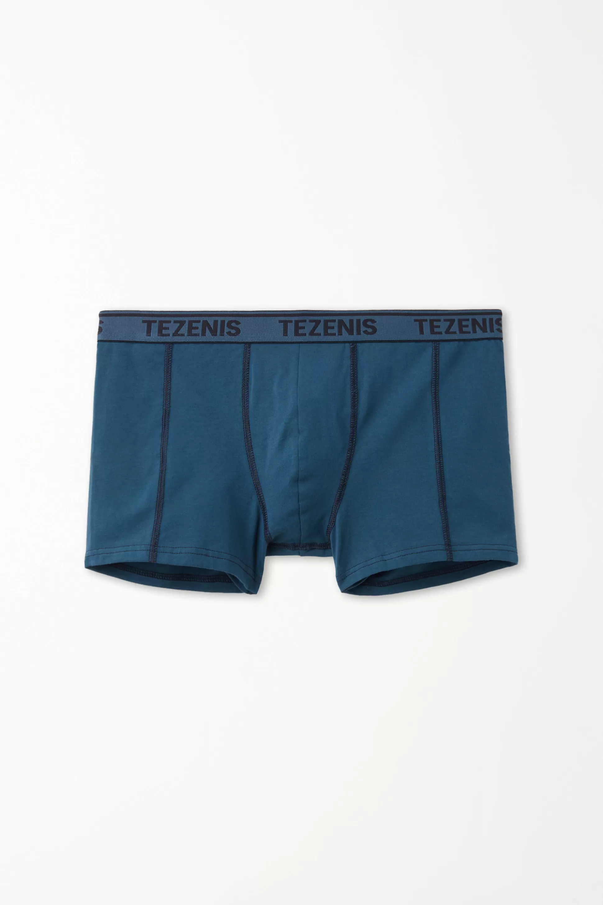 Boxer In Cotone Cuciture A Contrasto Con Logo - Boxer - Uomo | >Tezenis Best