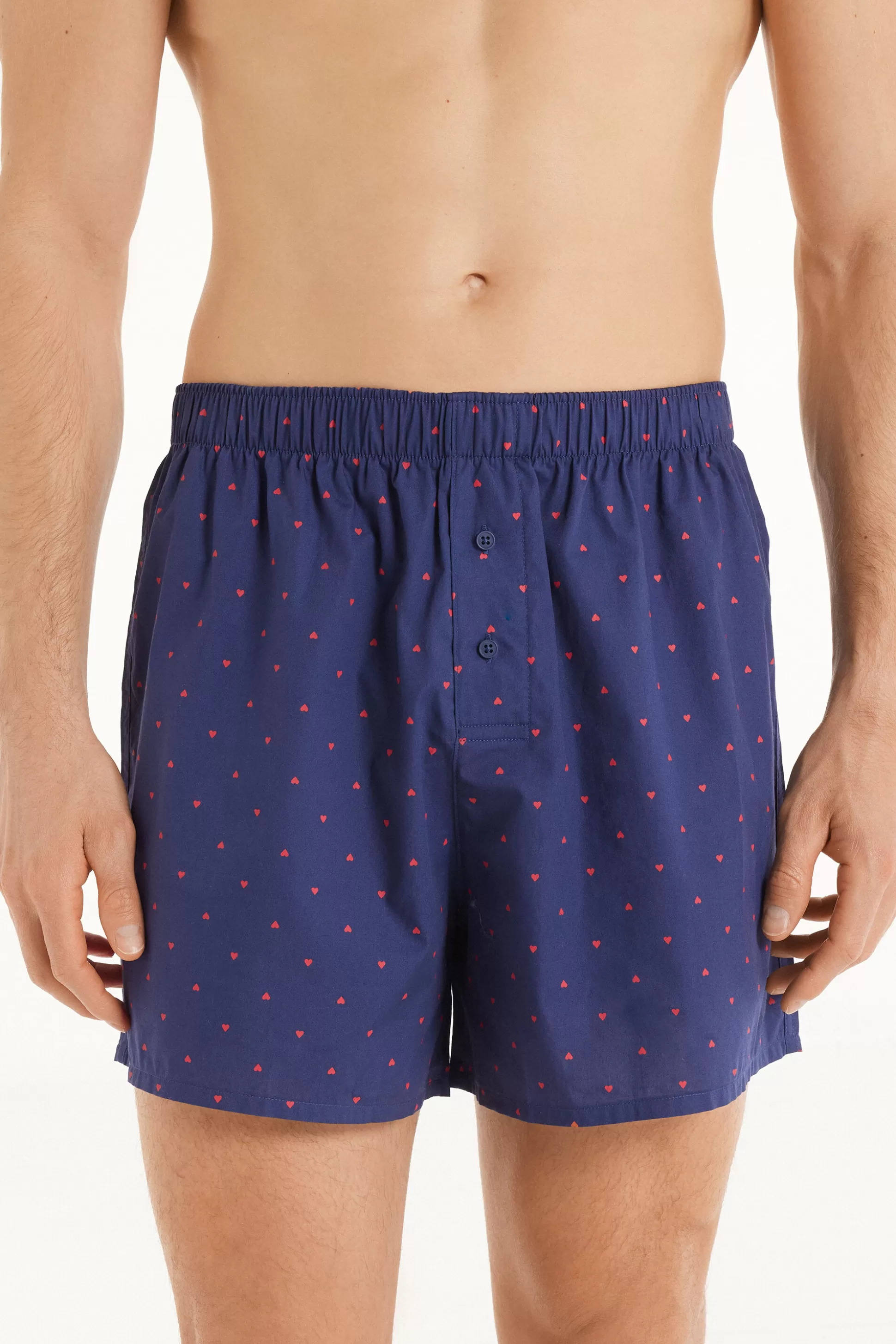 Boxer In Tela Di Cotone Fantasia - Boxer - Uomo | >Tezenis Shop