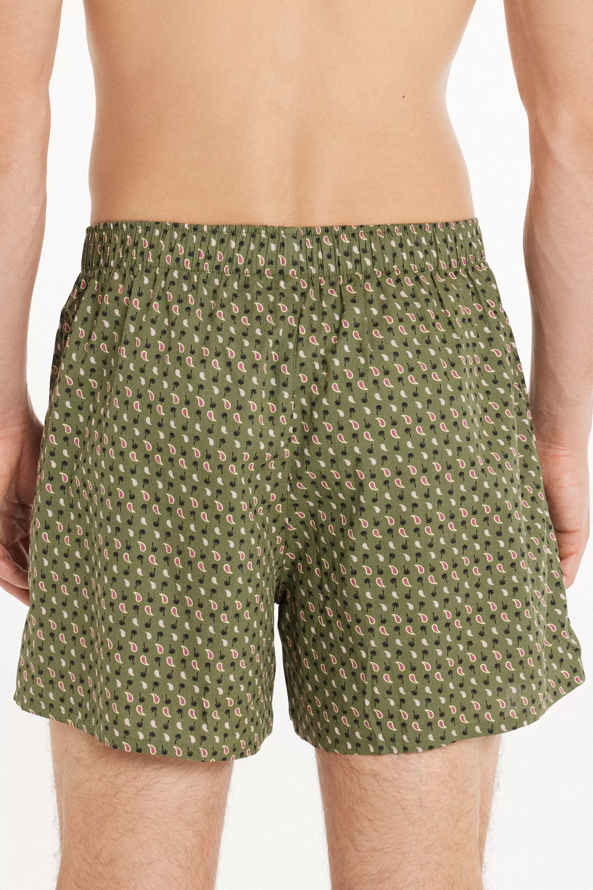 Boxer In Tela Di Cotone Fantasia - Boxer - Uomo | >Tezenis Sale