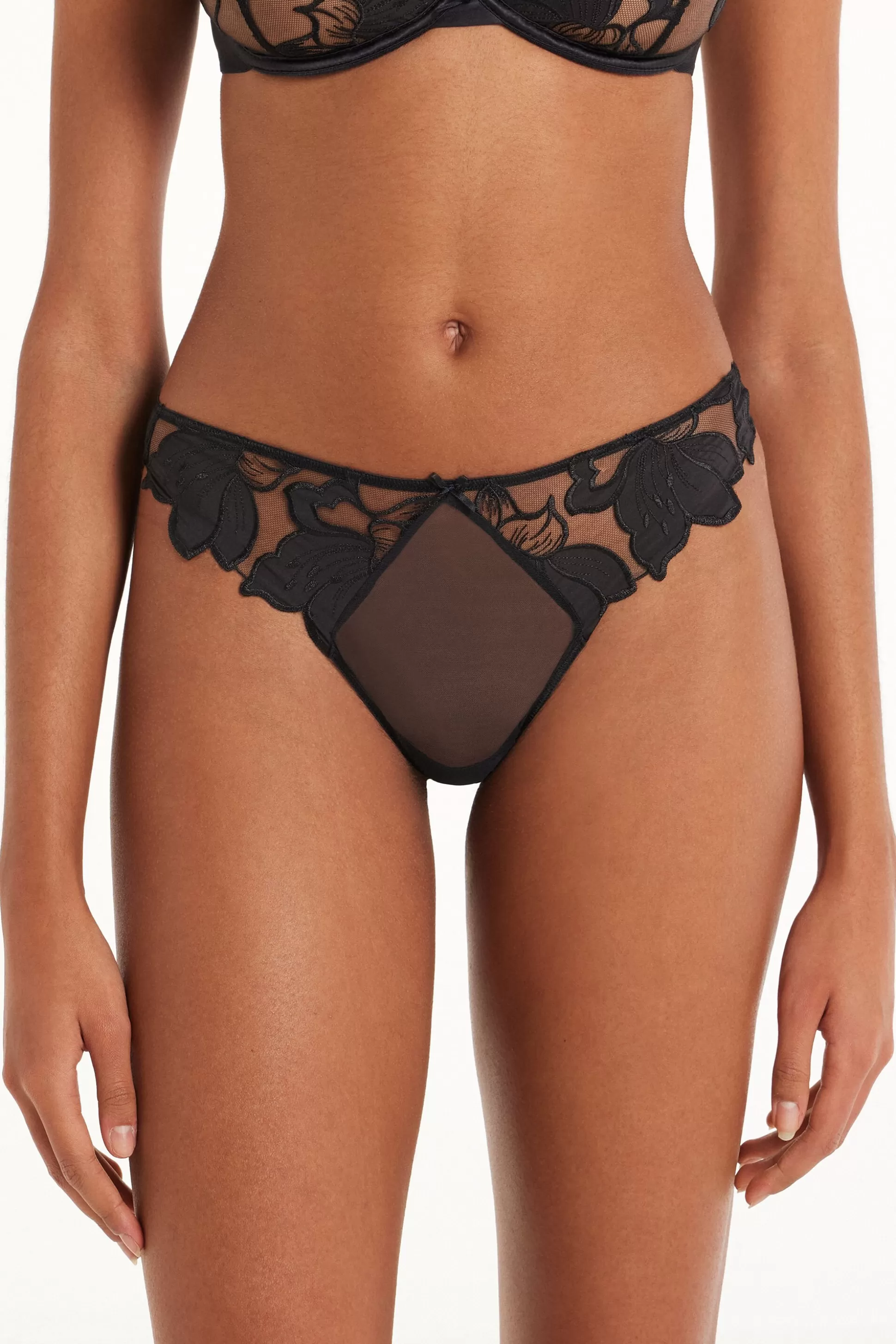 Brasiliano Sgambato Timeless Flowers - Brasiliana - Donna | >Tezenis Clearance