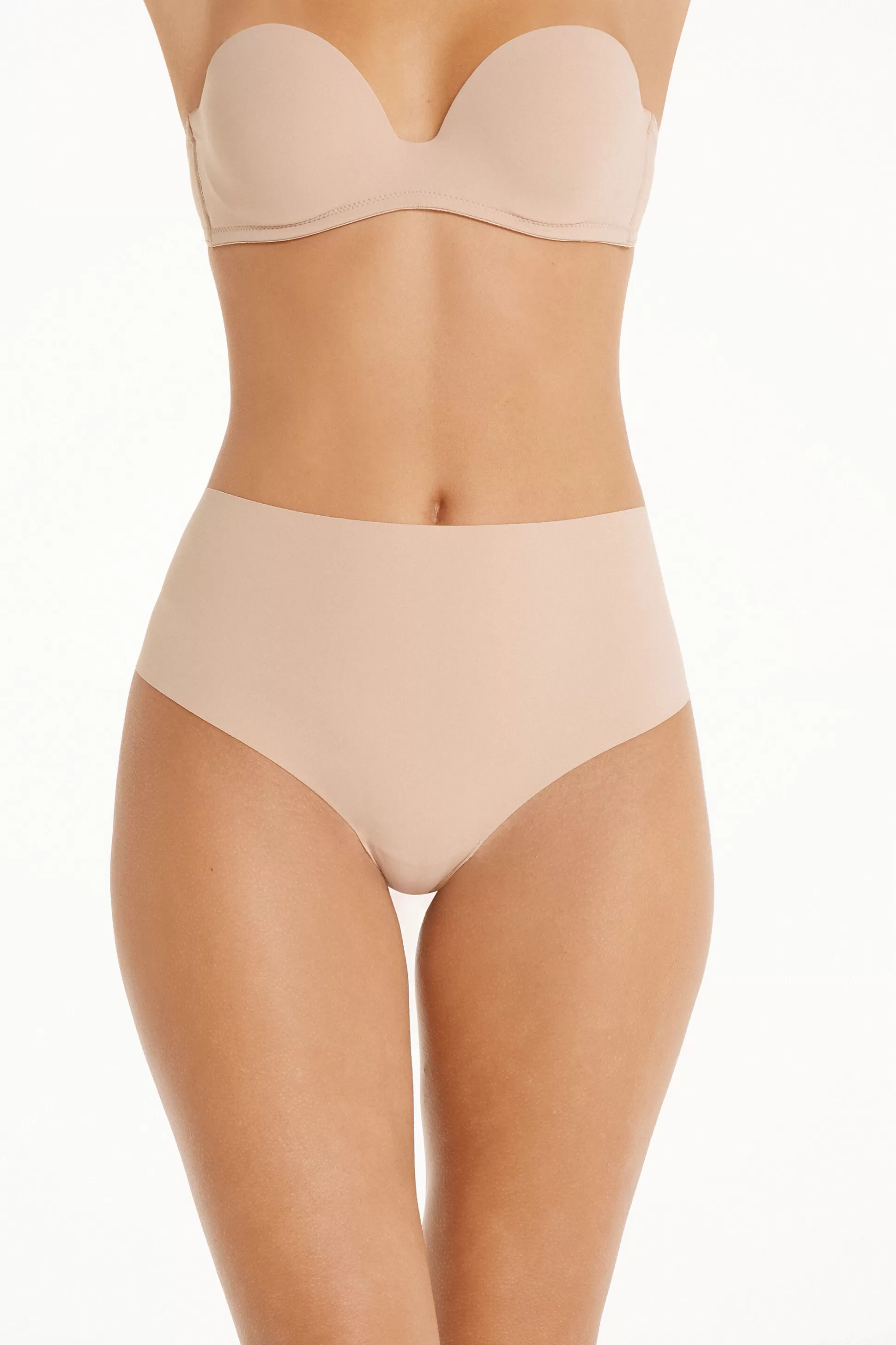 Brasiliano Vita Alta Taglio Vivo Microfibra Riciclata - Brasiliana - Donna | >Tezenis Best Sale