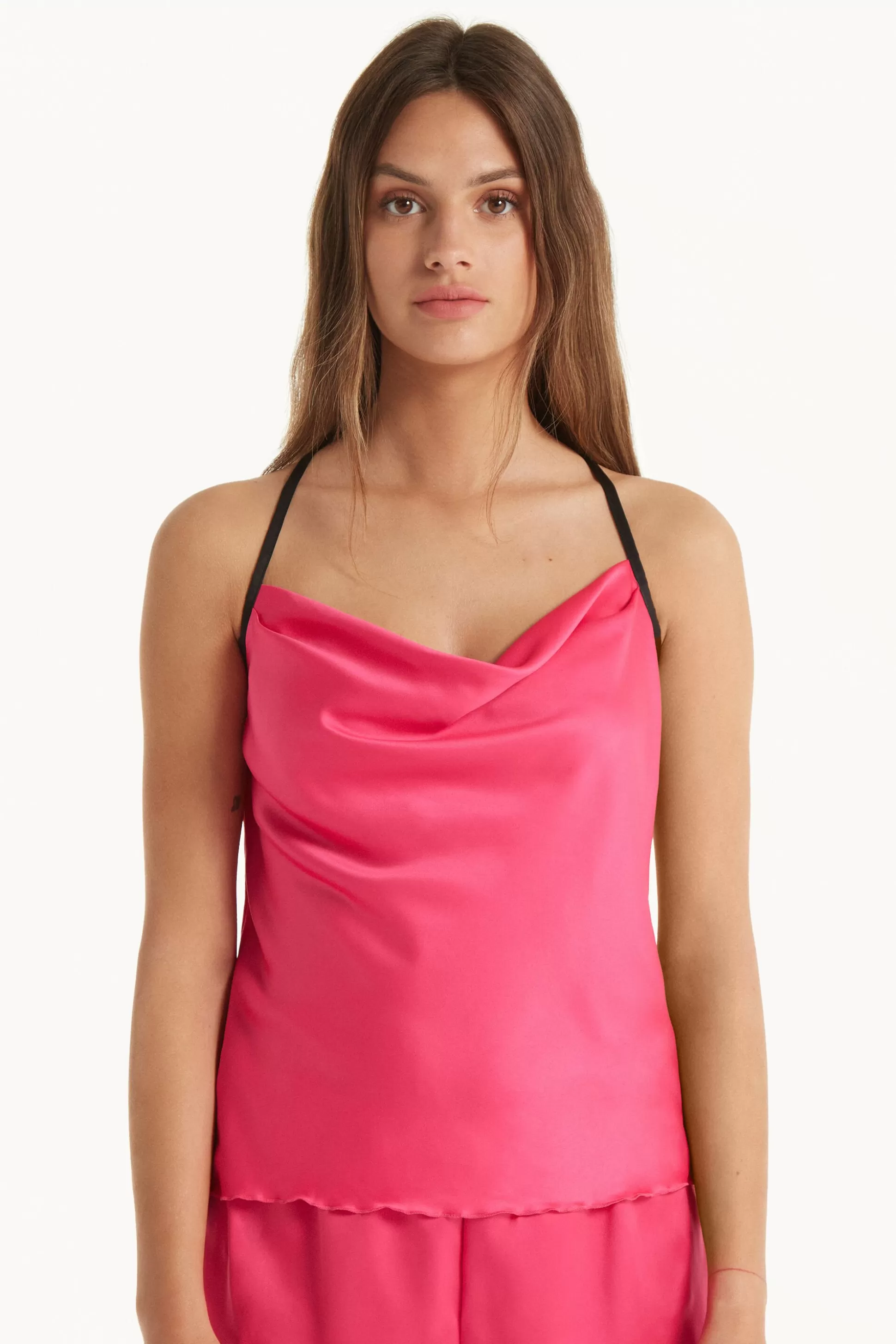 Canotta Lipstick Satin - Canotte E Top - Donna | >Tezenis Outlet