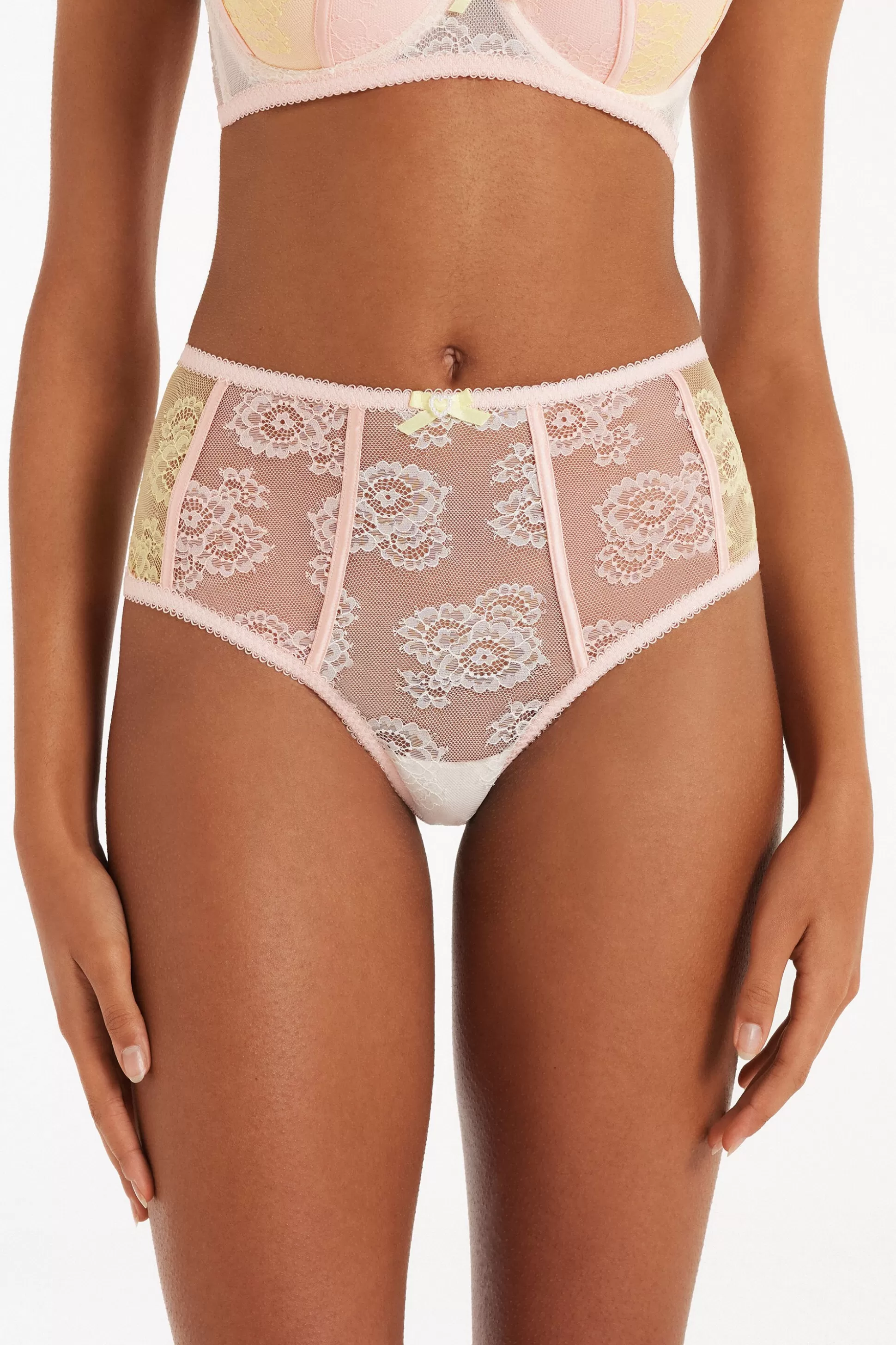 Culotte Alta Sunset Lace - Culotte - Donna | >Tezenis New