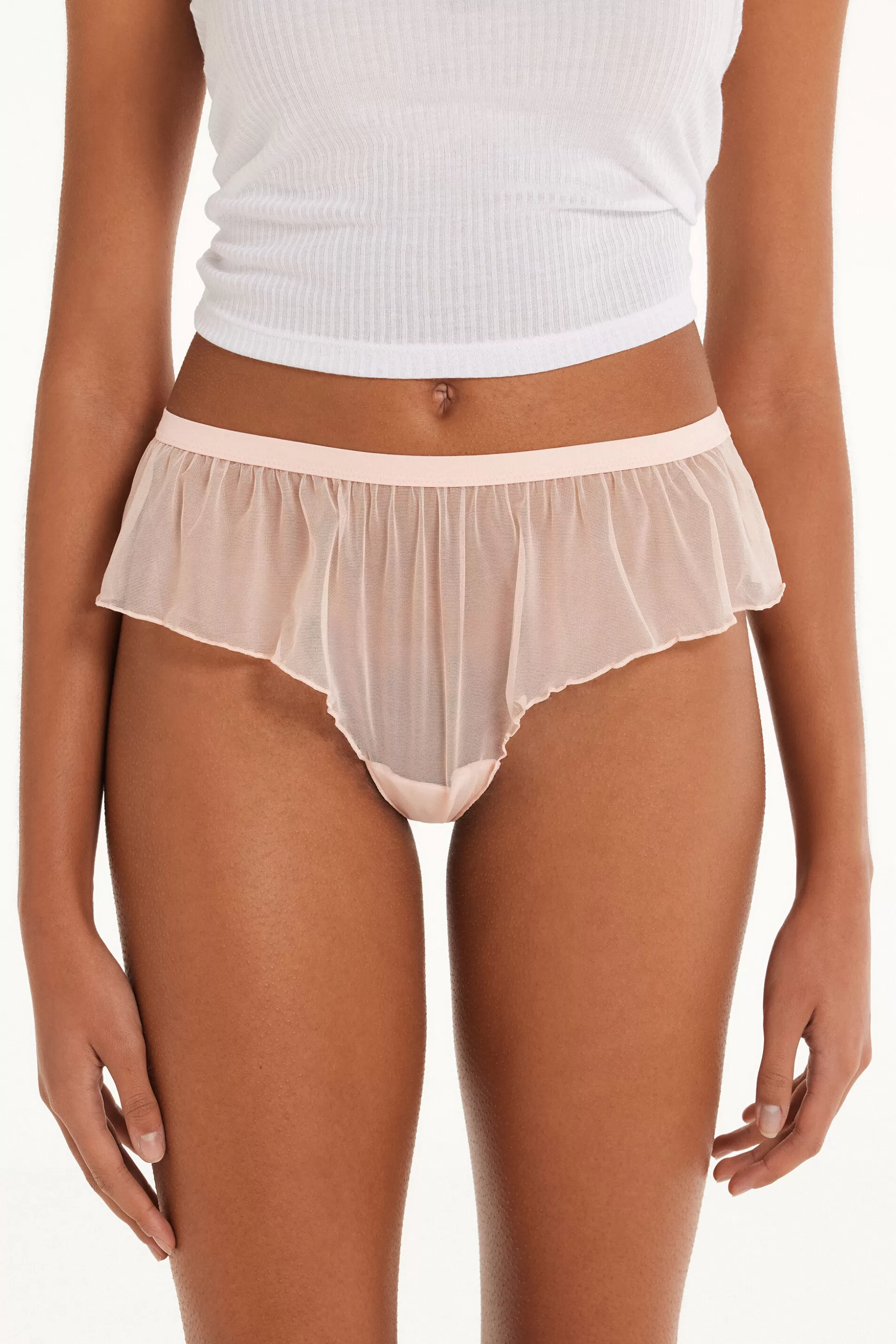 Culotte Tulle Punto Bambola - Culotte - Donna | >Tezenis Cheap