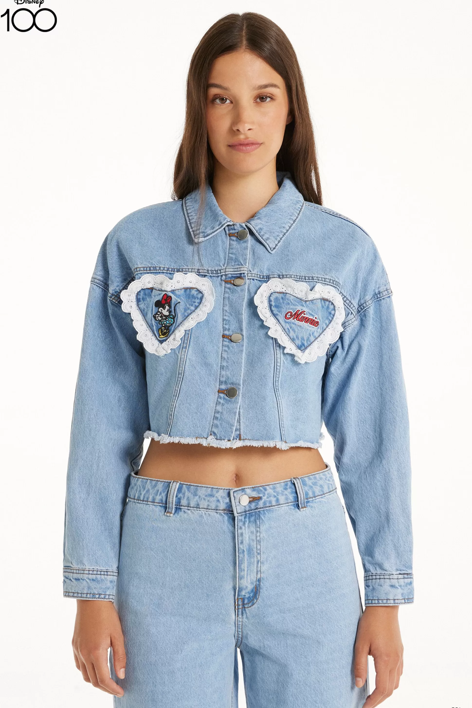 Giacca Corta In Denim Disney 100 - Giacche E Blazer - Donna | >Tezenis Sale