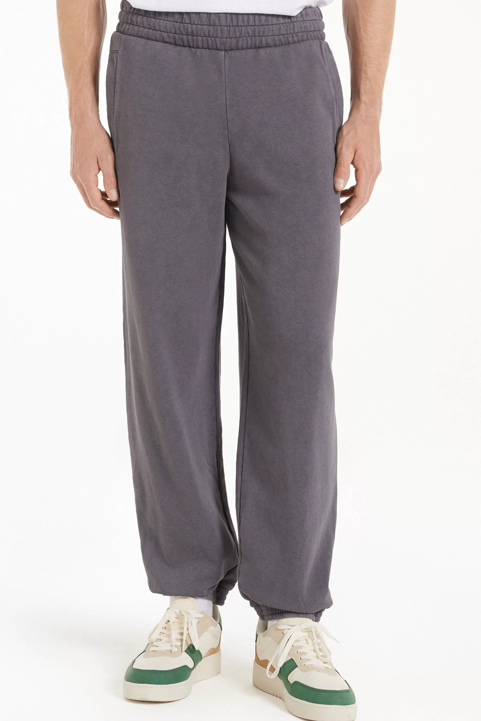 Jogger Felpa Delavé - Pantaloni Lunghi - Uomo | >Tezenis Hot