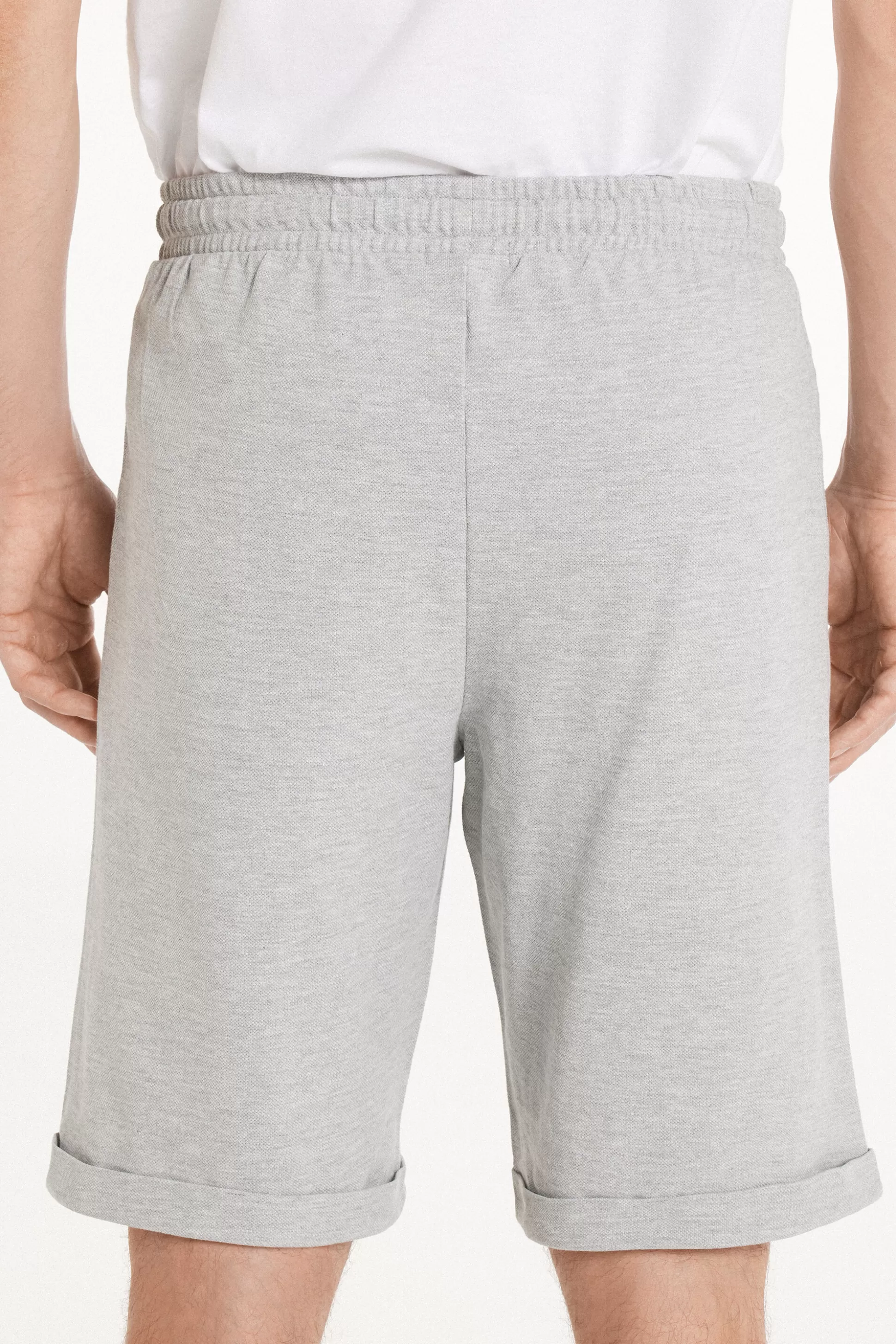 Pantaloncini Corti Lavorazione A Piquet - Pantaloncini - Uomo | >Tezenis Sale