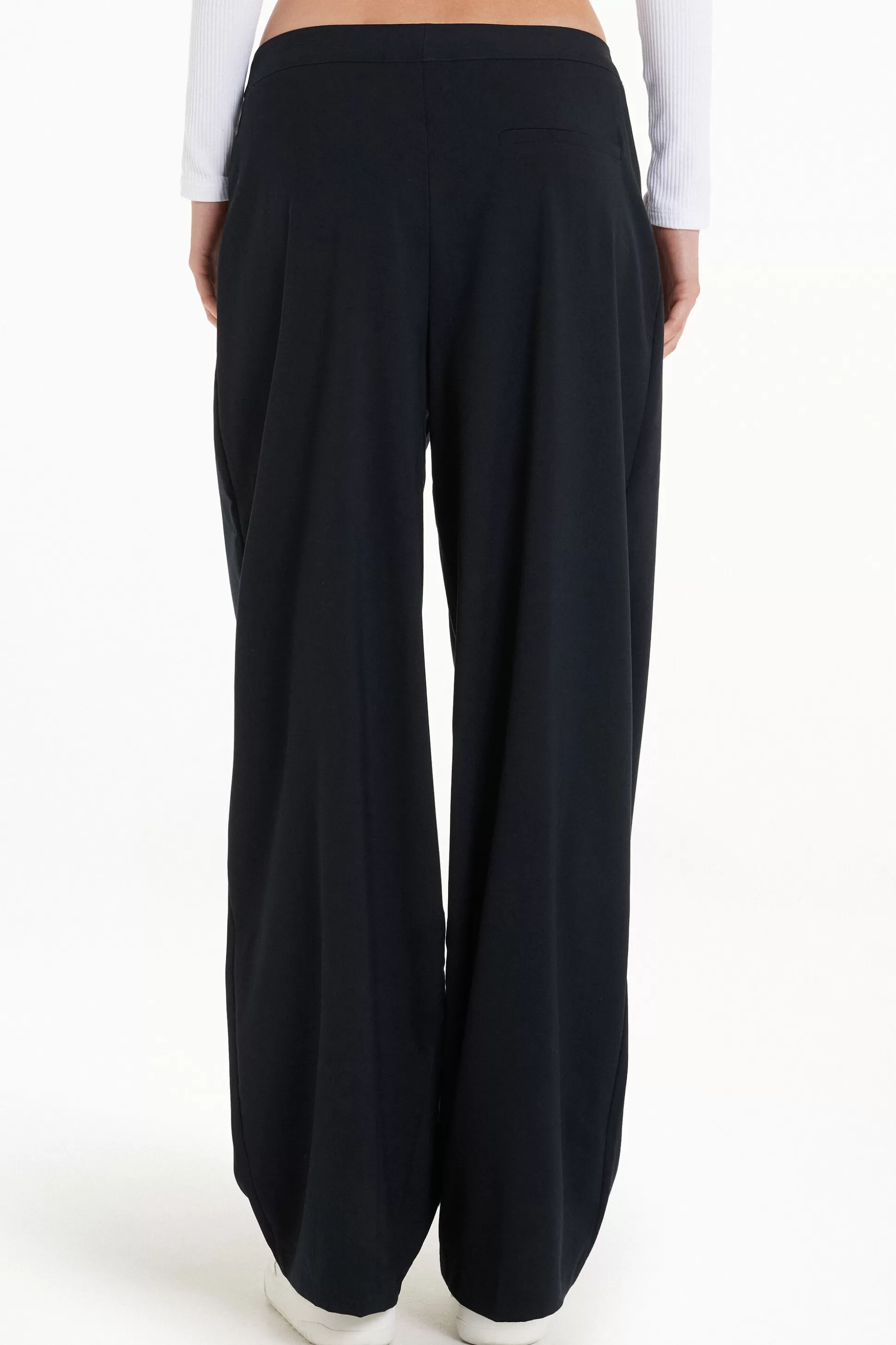 Pantapalazzo Tela Con Pinces - Pantaloni - Donna | >Tezenis Clearance