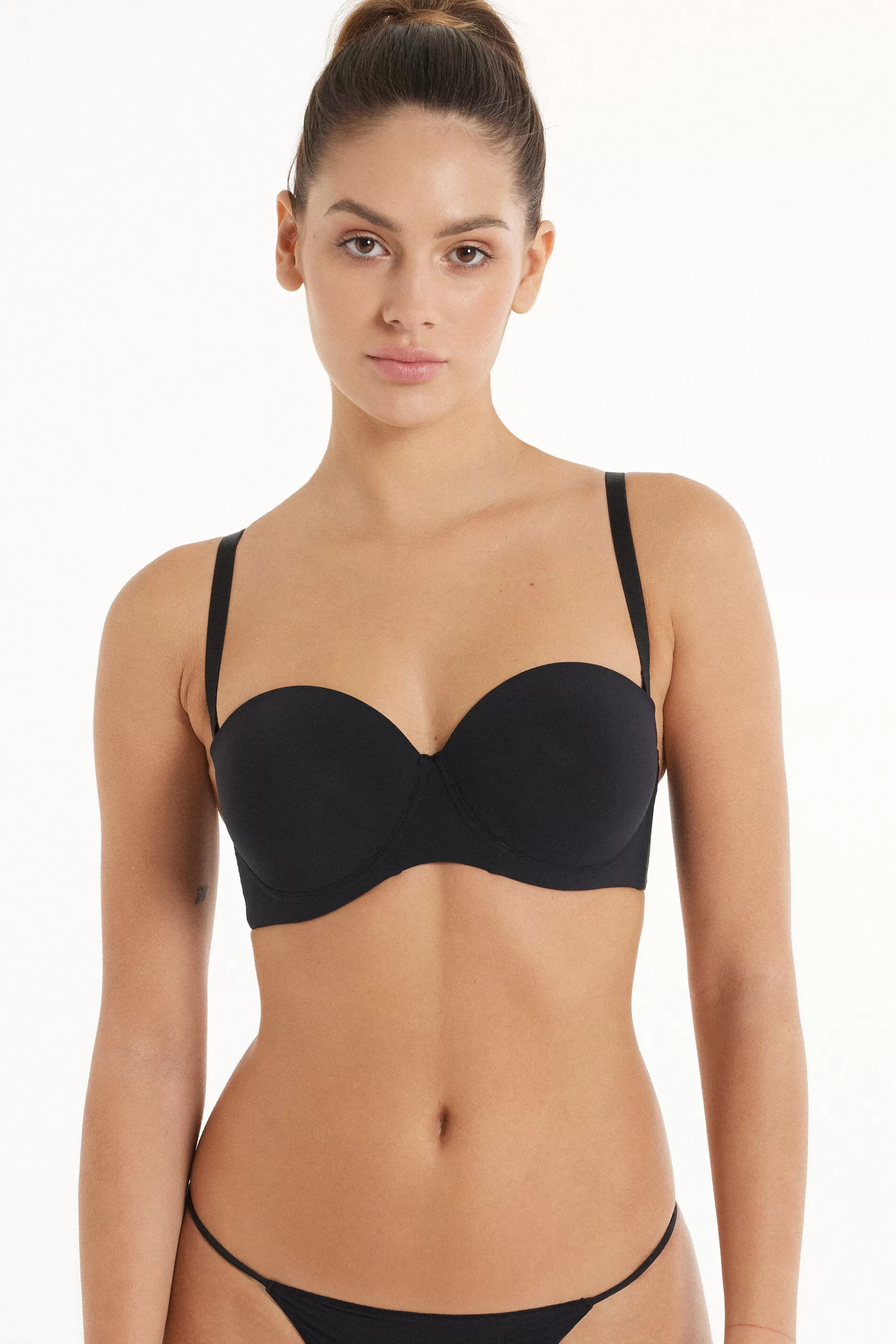 Reggiseno A Fascia Leggermente Imbottito Microfibra Riciclata Full Coverage - Fascia E Senza Spalline - Donna | >Tezenis Cheap