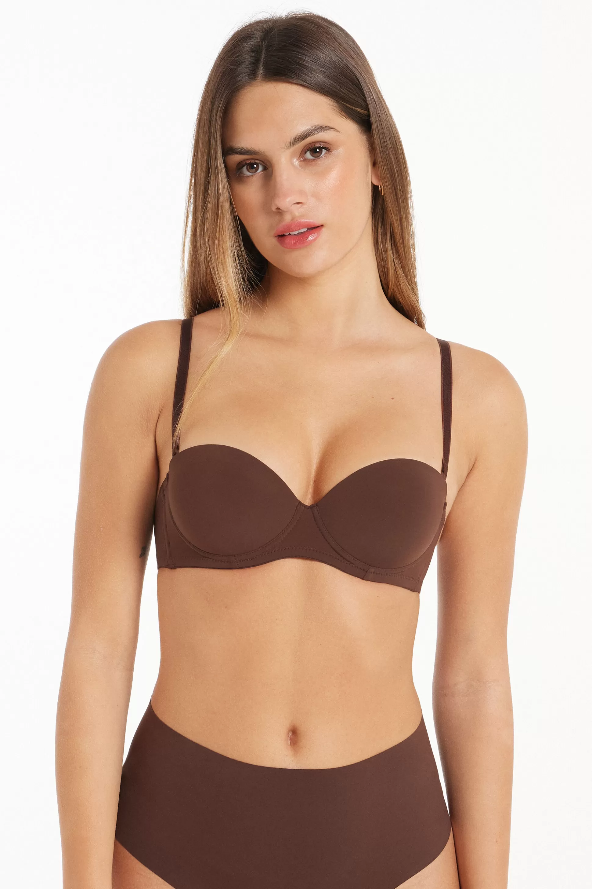 Reggiseno A Fascia Super Imbottita Madrid - Fascia E Senza Spalline - Donna | >Tezenis Store