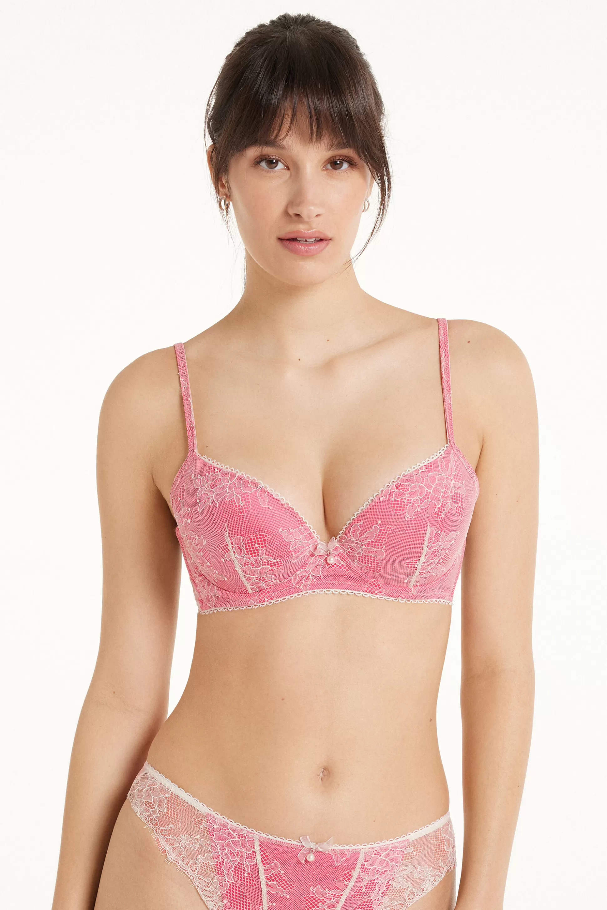 Reggiseno Balconcino Berlin Ocean Dream Lace - Push Up - Donna | >Tezenis Sale