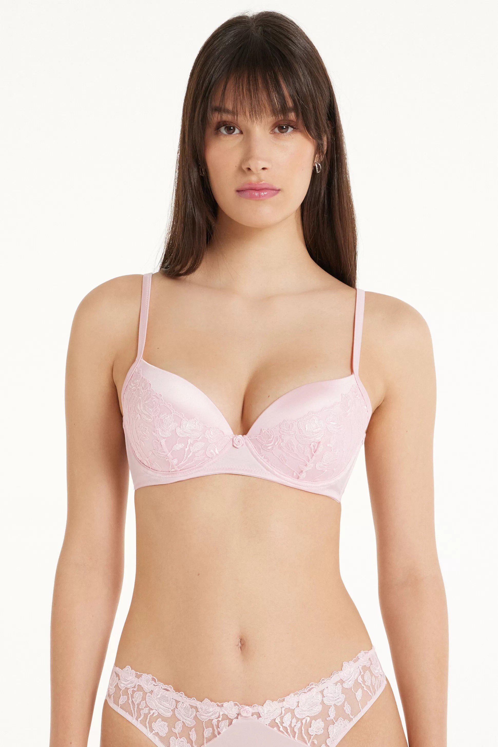 Reggiseno Balconcino Berlin Red Passion Lace - Push Up - Donna | >Tezenis Cheap