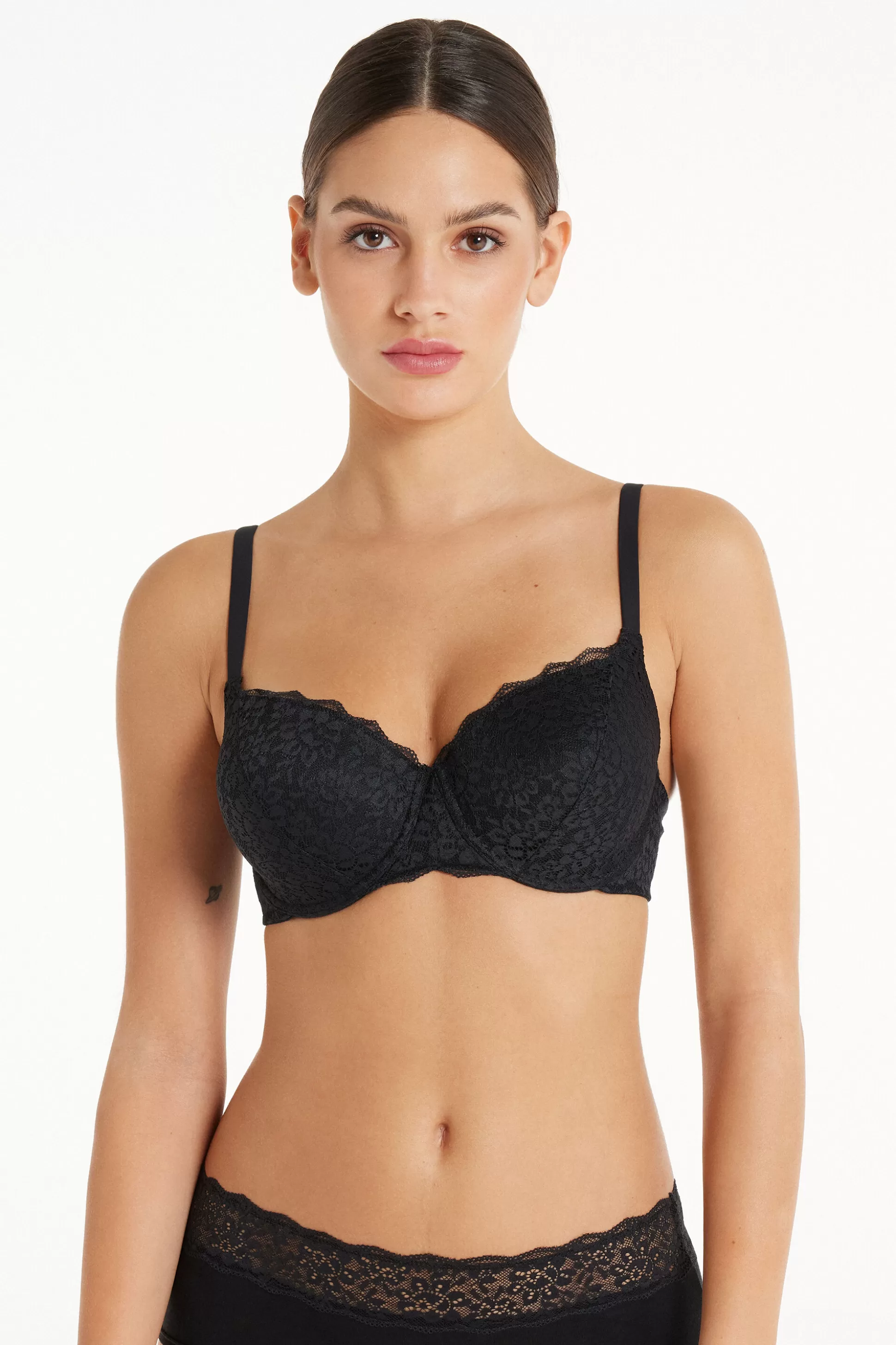 Reggiseno Balconcino In Pizzo Riciclato Prague Full Cover - Balconcino - Donna | >Tezenis Best Sale