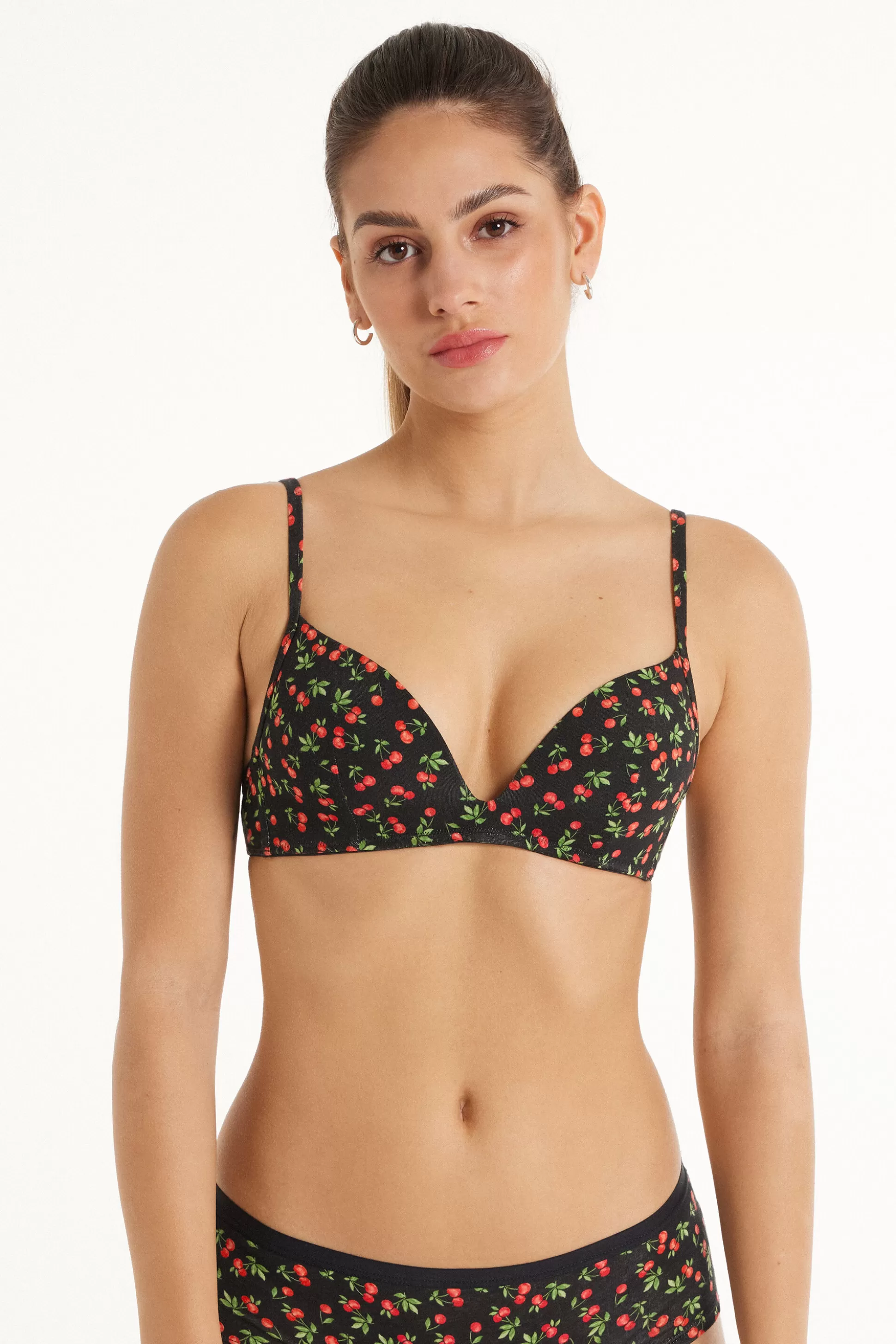 Reggiseno London In Cotone Stampato - Triangolo - Donna | >Tezenis Hot