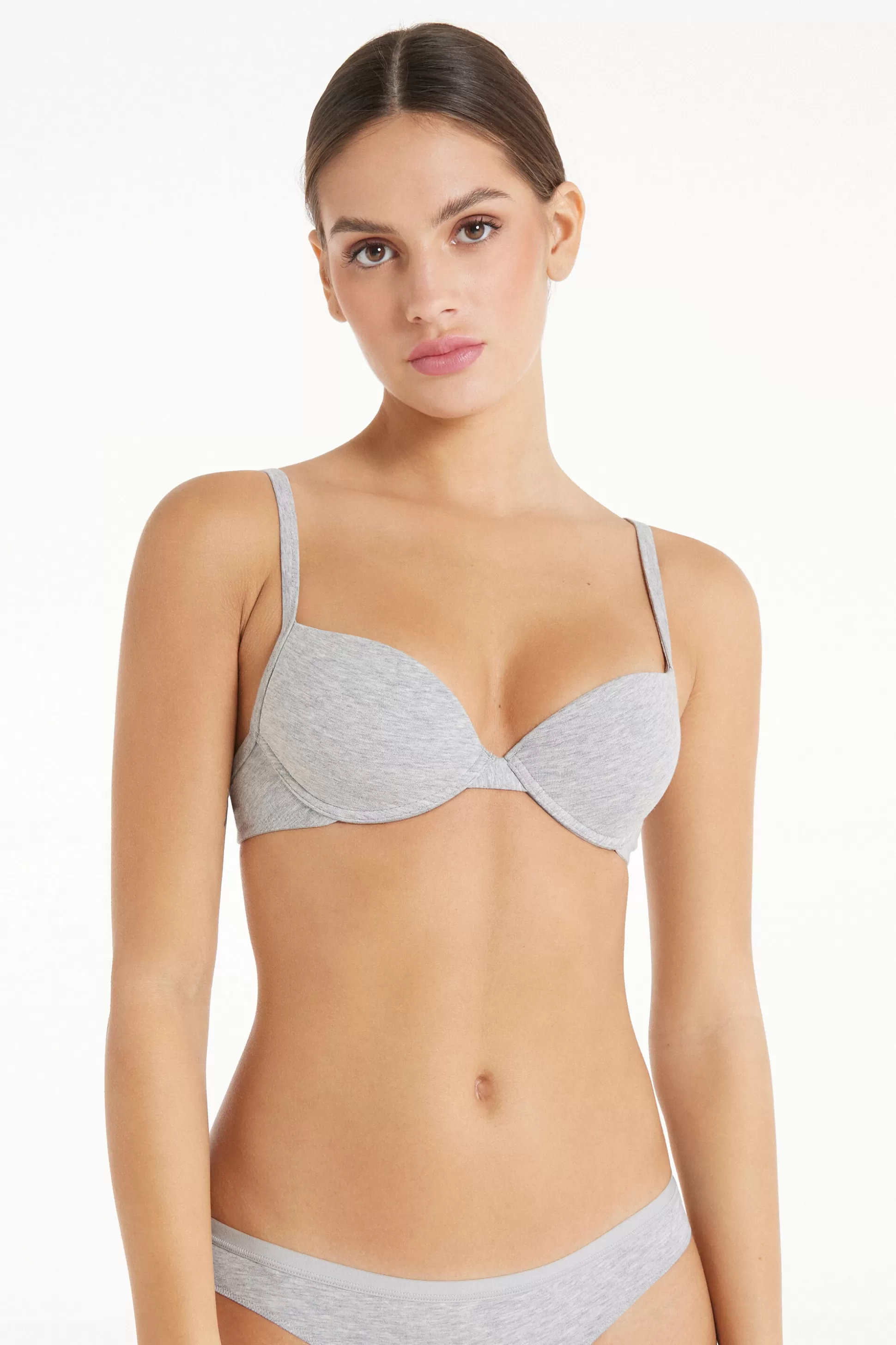 Reggiseno Push-Up In Cotone Athens - Push Up - Donna | >Tezenis New