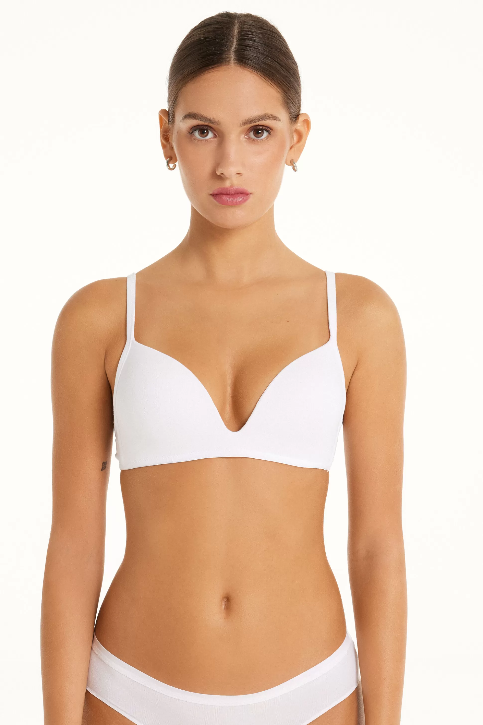 Reggiseno Triangolo Imbottito In Cotone London - Triangolo - Donna | >Tezenis Shop