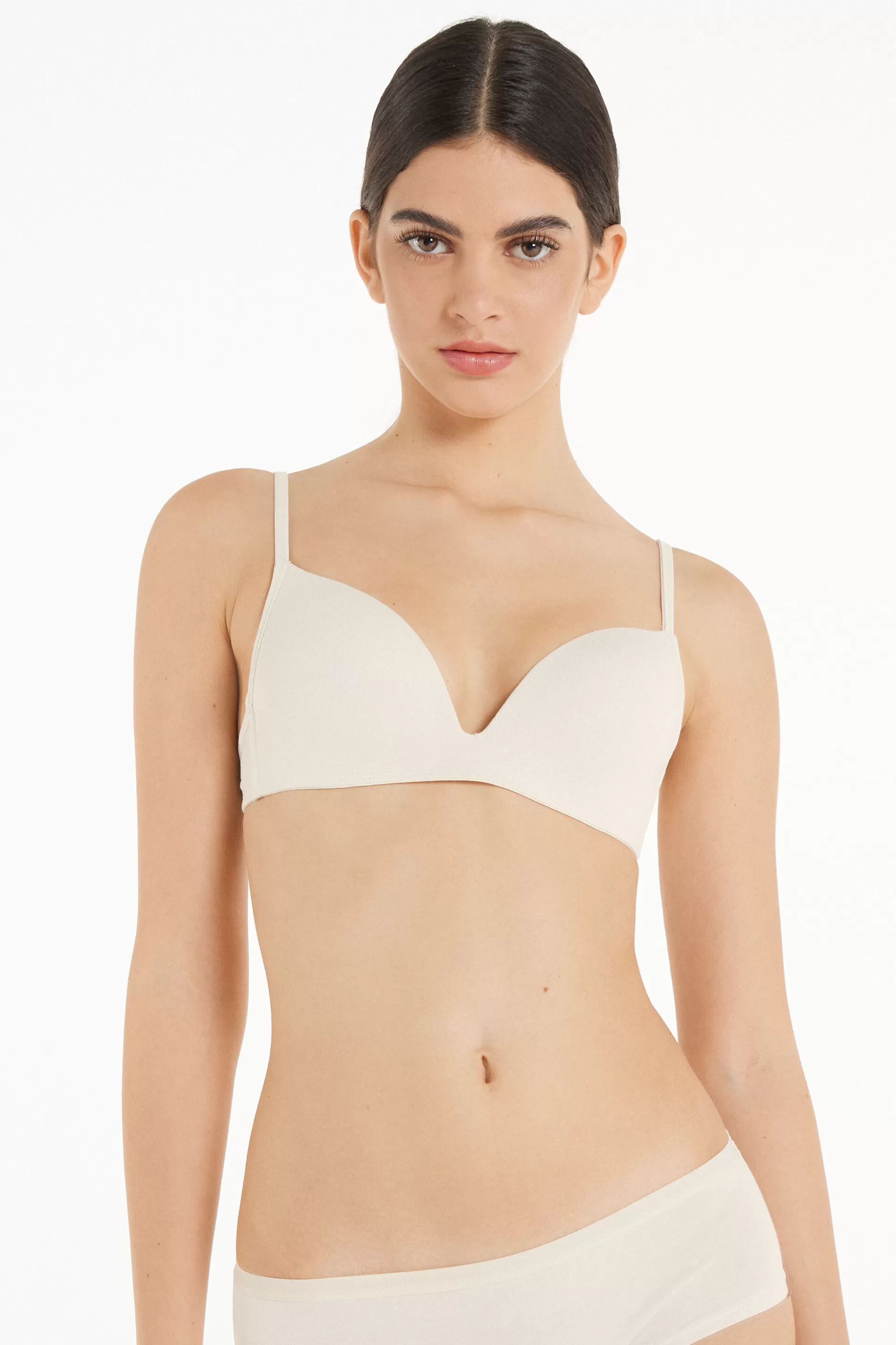 Reggiseno Triangolo Imbottito In Cotone London - Triangolo - Donna | >Tezenis Cheap