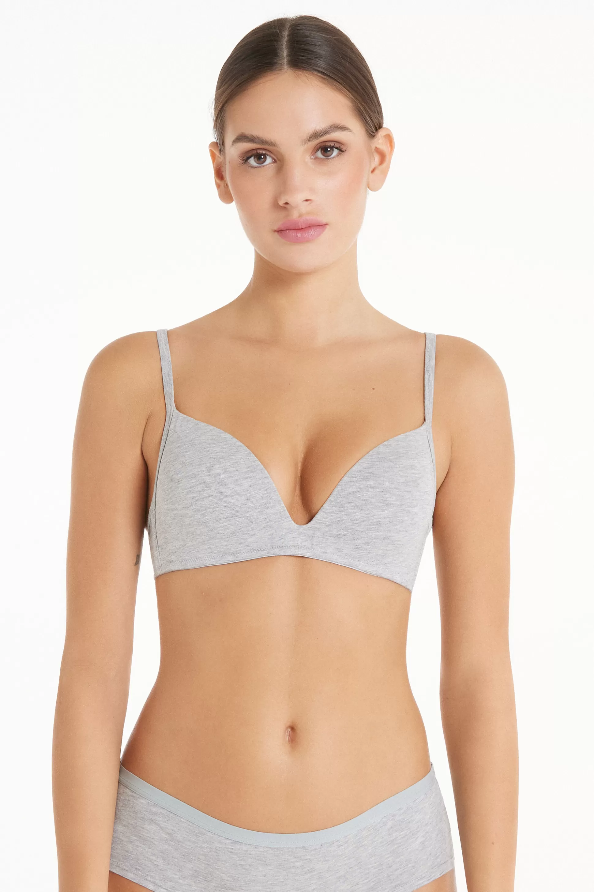 Reggiseno Triangolo Imbottito In Cotone London - Triangolo - Donna | >Tezenis Online