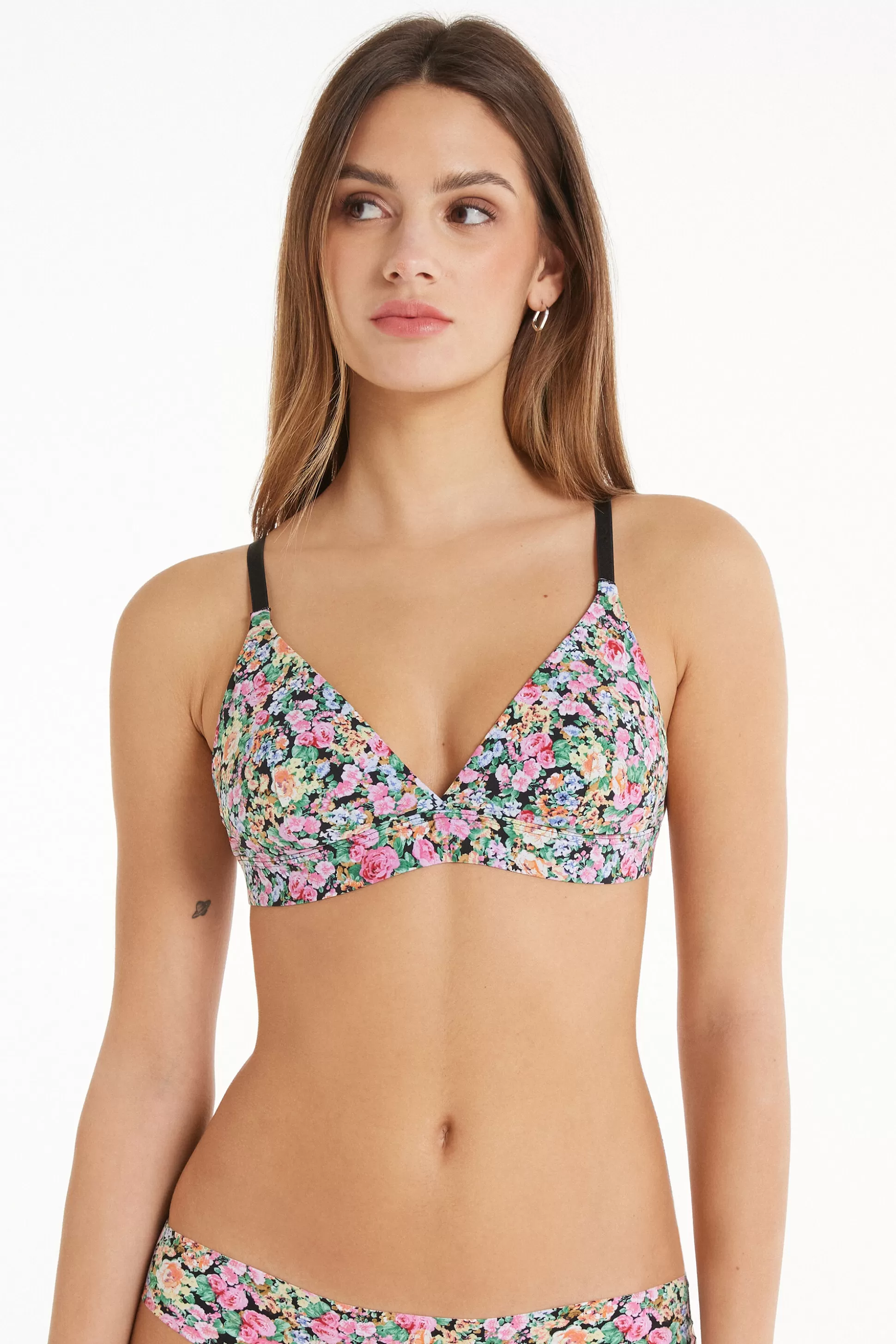 Reggiseno Triangolo Lisbon Microfibra Stampata - Triangolo - Donna | >Tezenis Sale