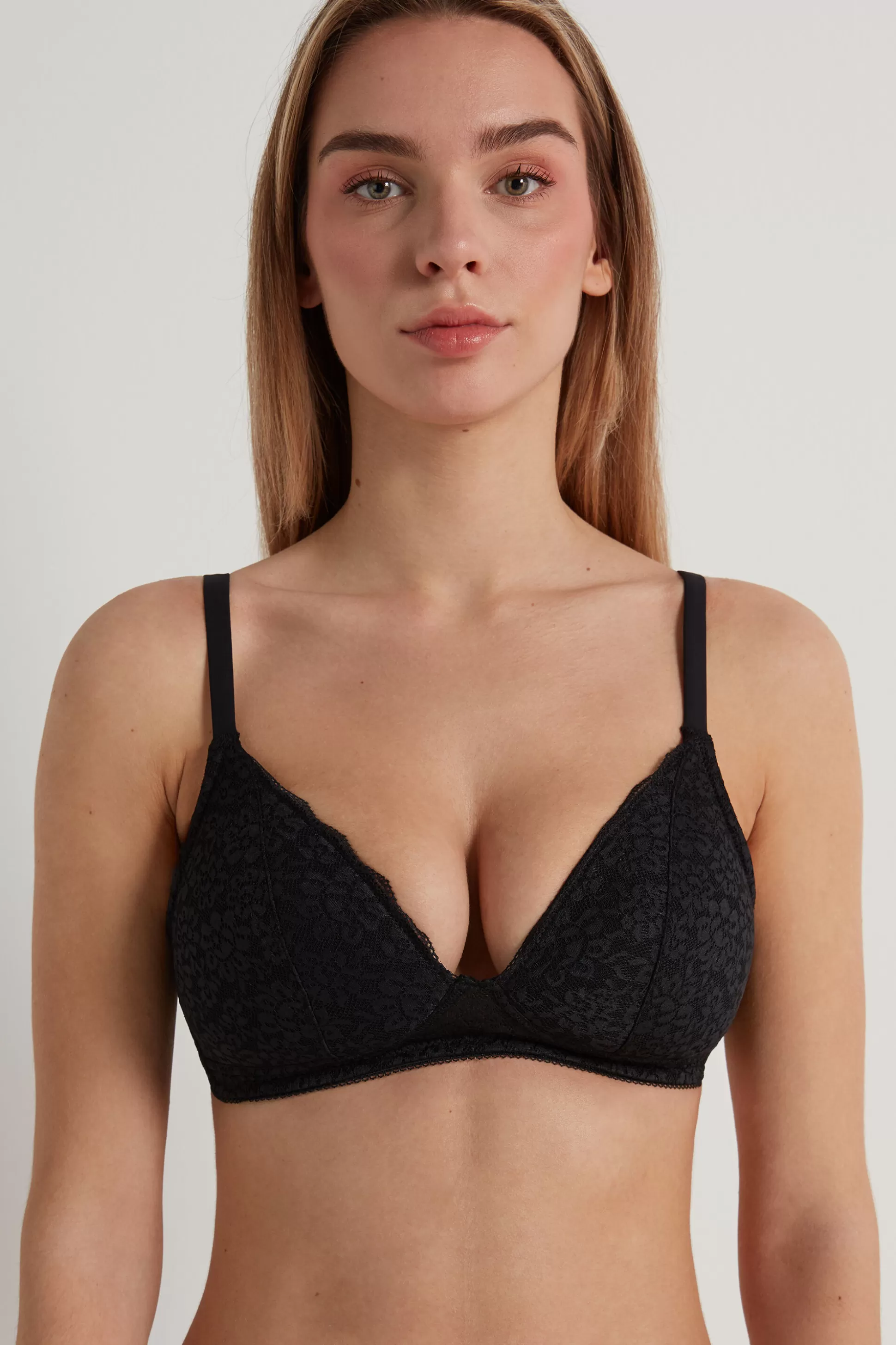 Reggiseno Triangolo Pizzo Leggermente Imbottito Warsaw - Triangolo - Donna | >Tezenis Sale