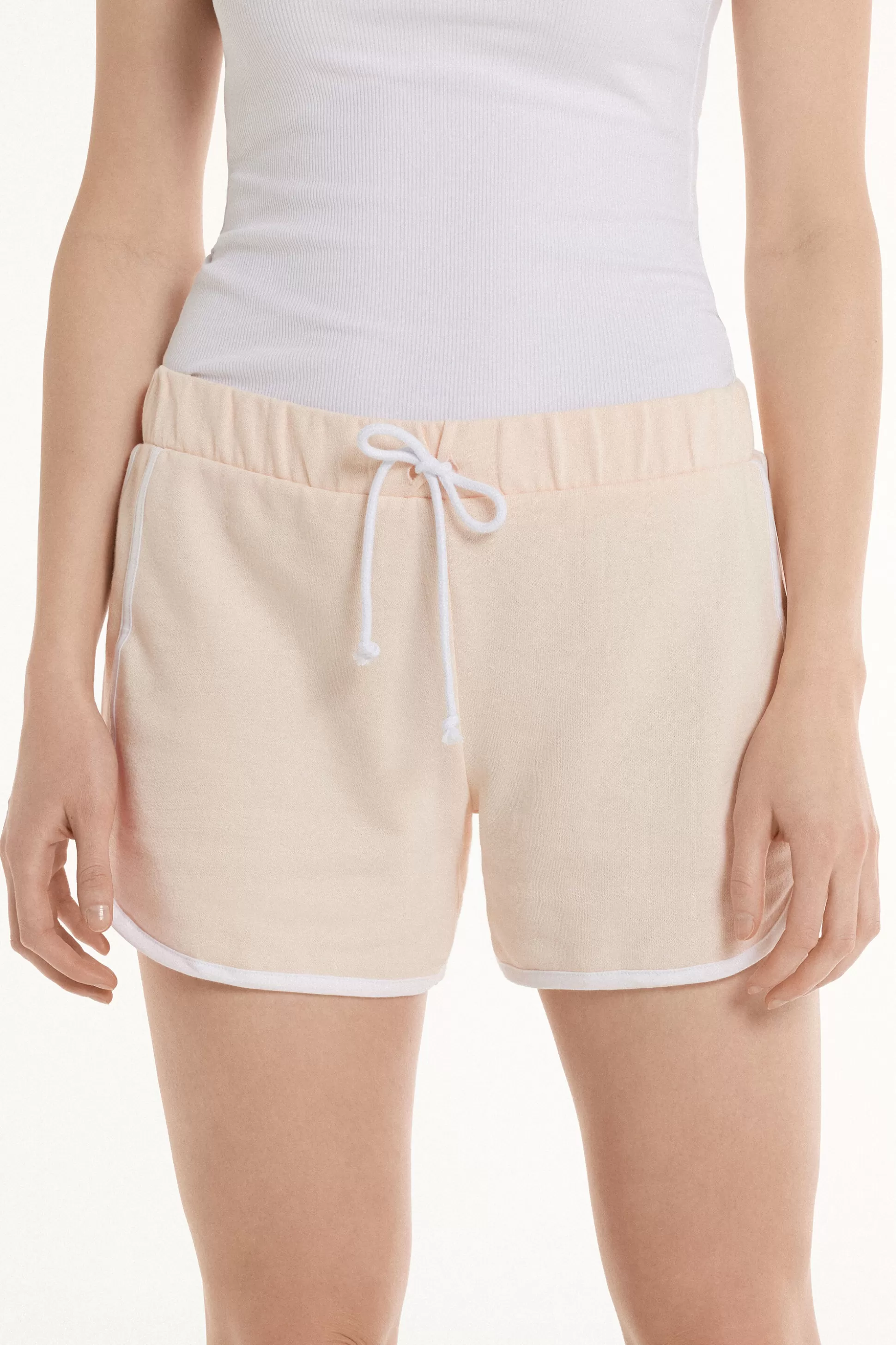 Shorts Felpa Piping - Shorts - Donna | >Tezenis Fashion