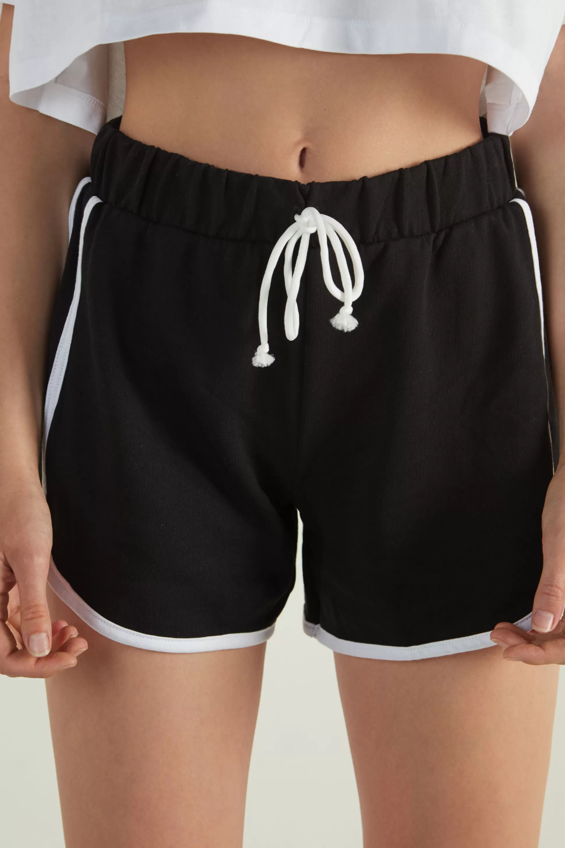 Shorts Felpa Piping - Shorts - Donna | >Tezenis Fashion