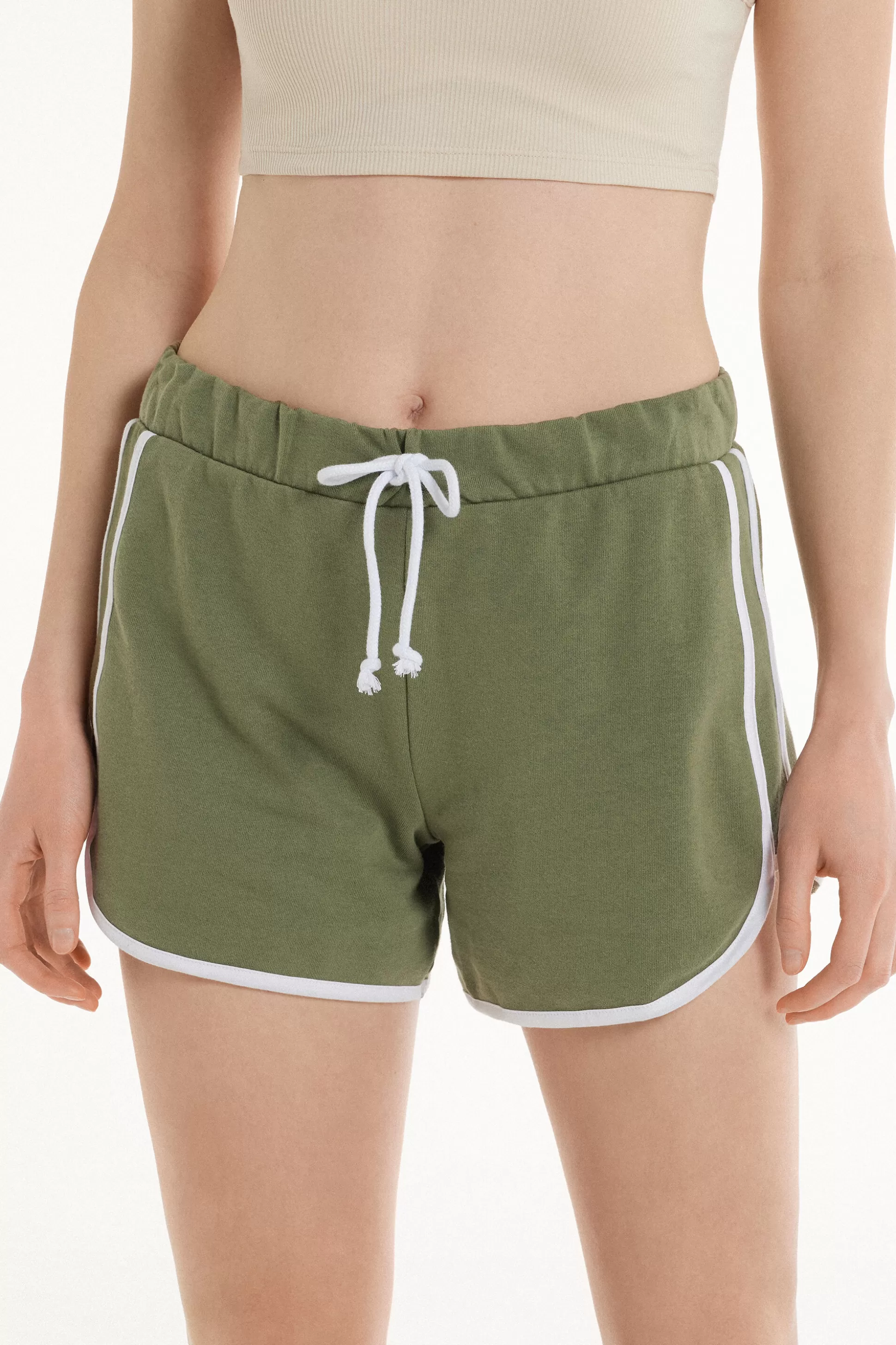 Shorts Felpa Piping - Shorts - Donna | >Tezenis Shop