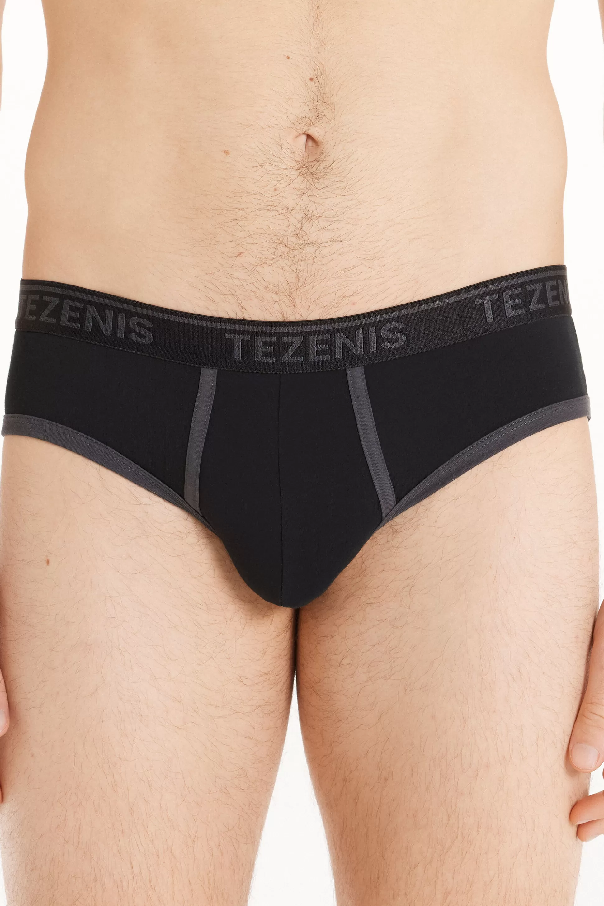 Slip In Cotone Bordi A Contrasto Con Logo - Slip - Uomo | >Tezenis Best