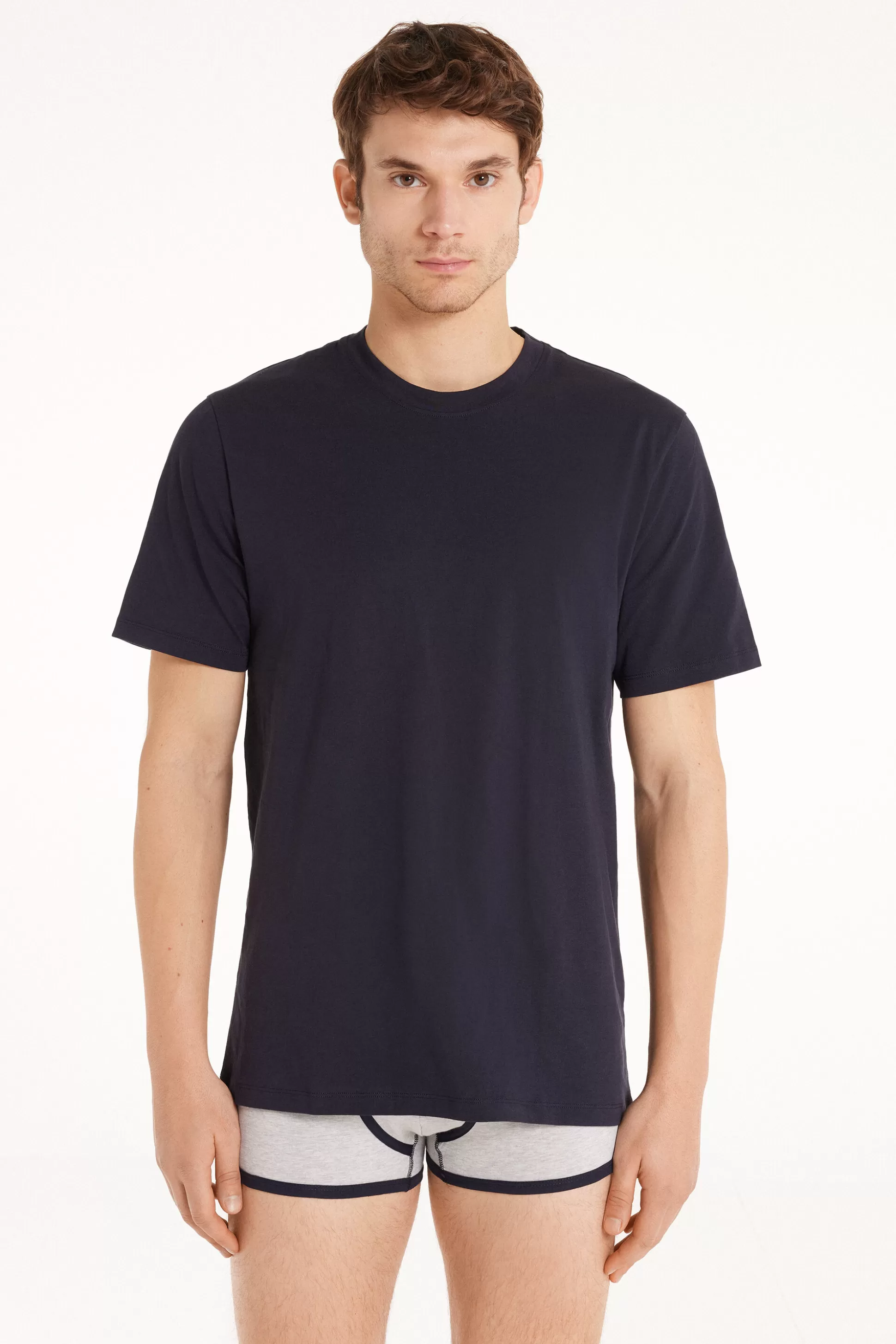 T-shirt Basic Ampia In Cotone - T-shirt E Magliette - Uomo | >Tezenis Online