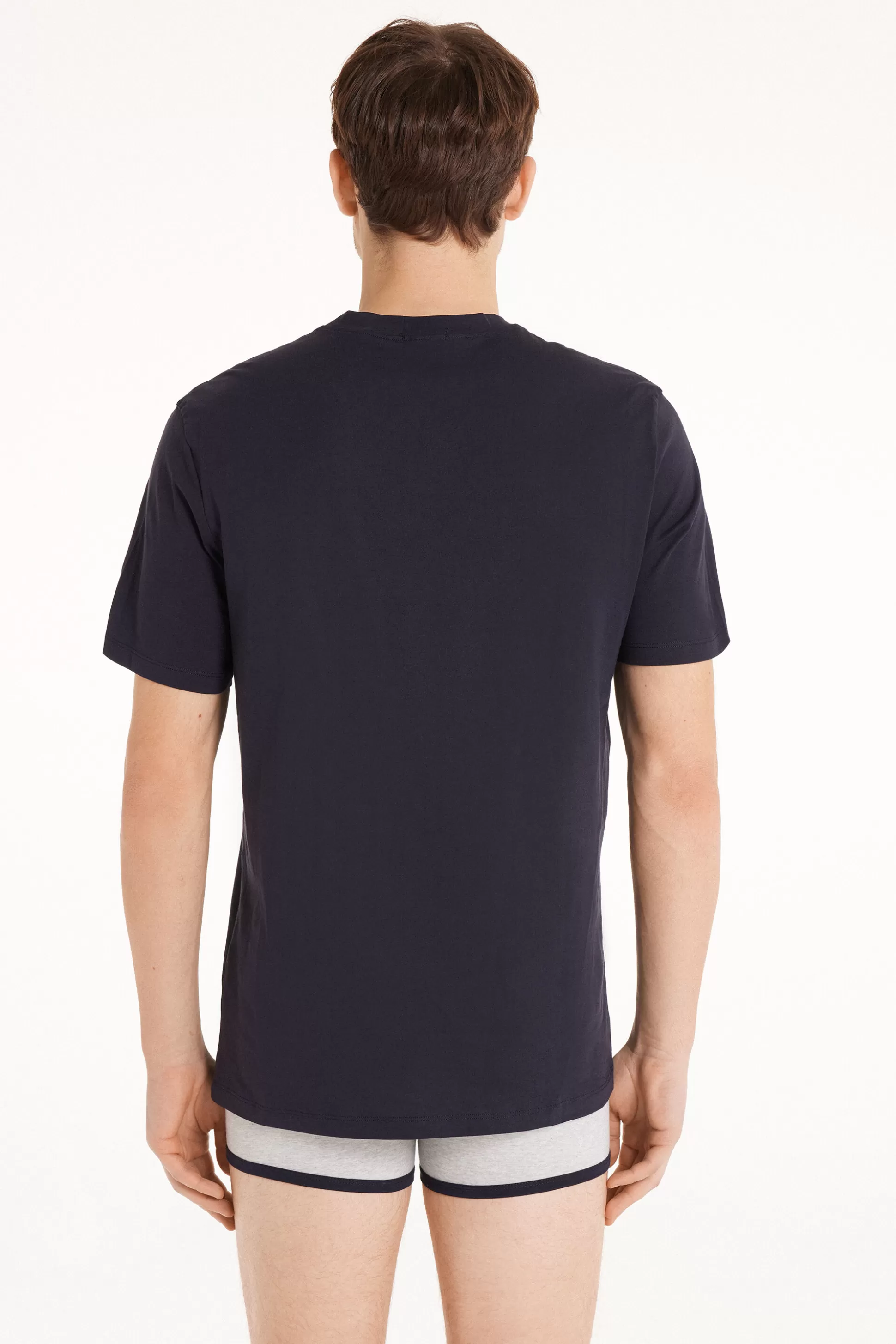 T-shirt Basic Ampia In Cotone - T-shirt E Magliette - Uomo | >Tezenis Online