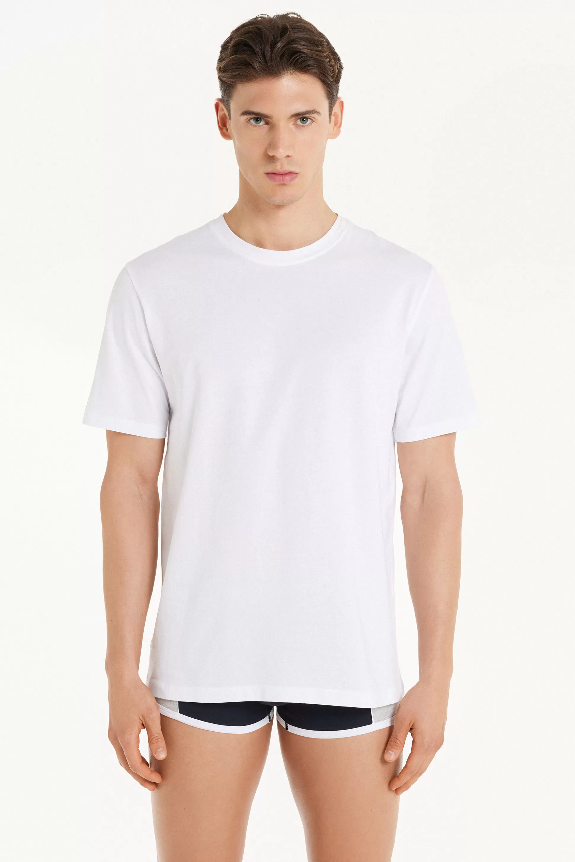 T-shirt Basic Ampia In Cotone - T-shirt E Magliette - Uomo | >Tezenis Outlet