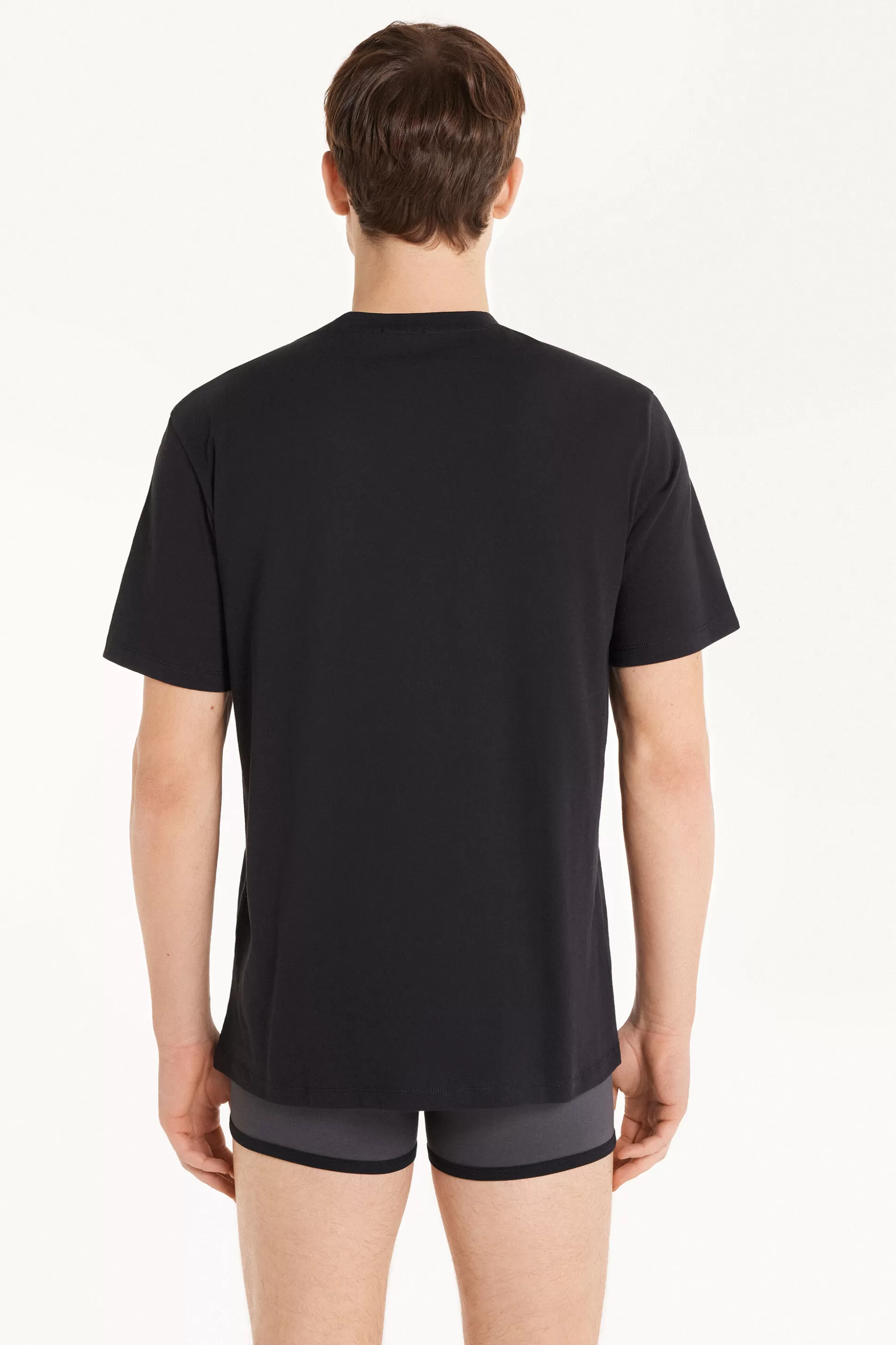 T-shirt Basic Ampia In Cotone - T-shirt E Magliette - Uomo | >Tezenis Shop