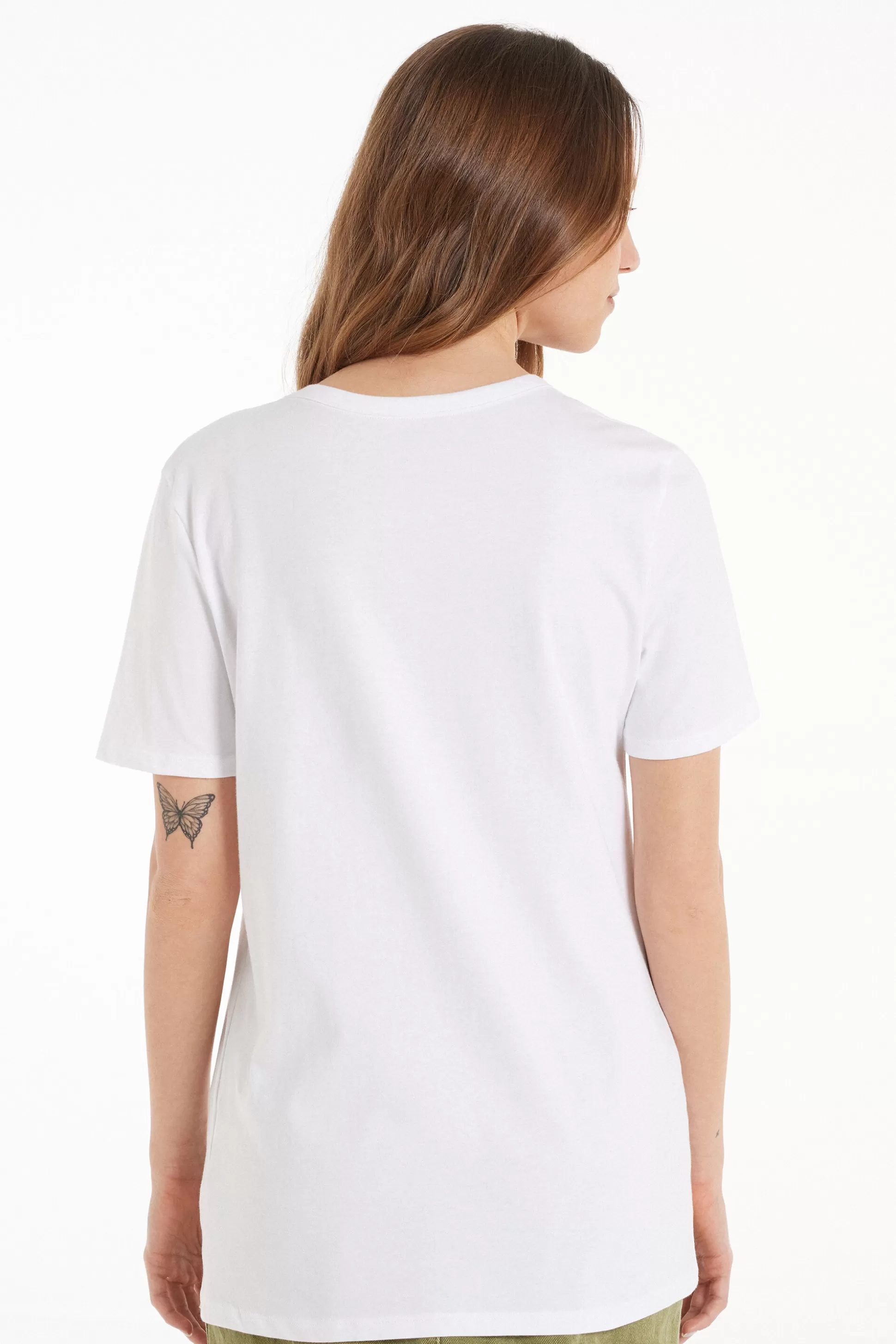 T-Shirt Cotone Con Stampa - Magliette Maniche Corte - Donna | >Tezenis Clearance