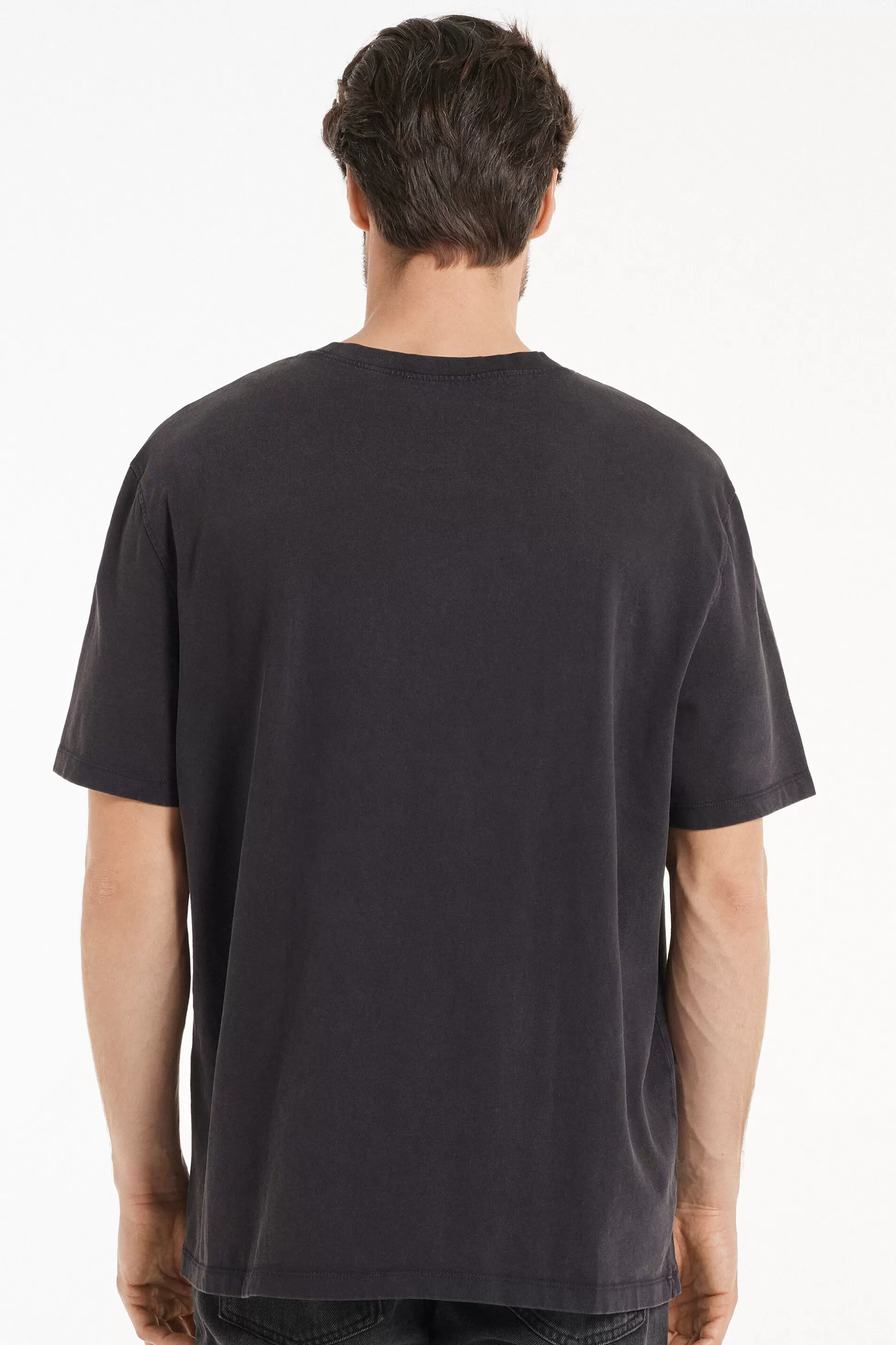 T-Shirt Girocollo In Cotone Delavé - T-shirt E Magliette - Uomo | >Tezenis Best Sale