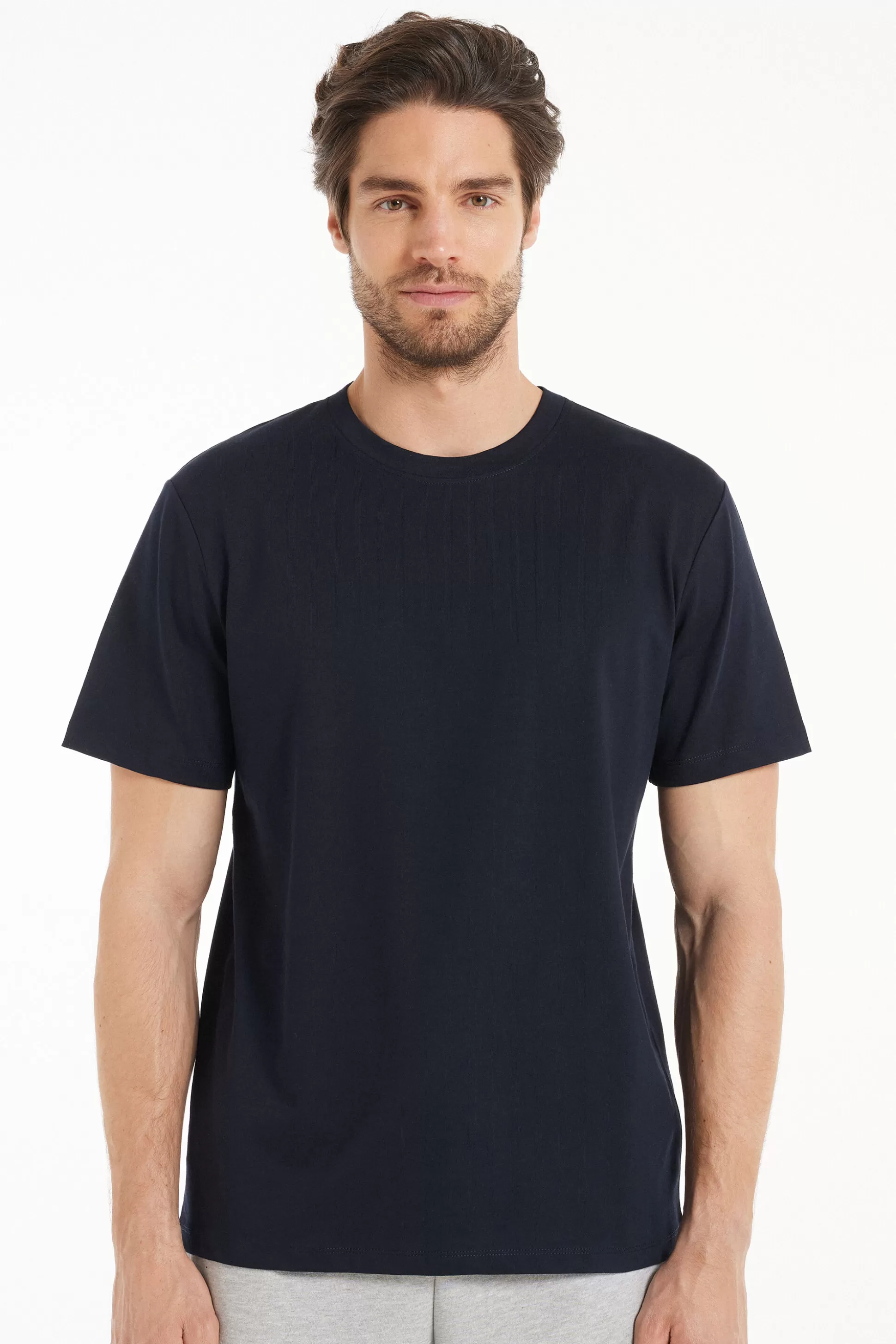 T-Shirt In 100% Cotone A Girocollo - T-shirt E Magliette - Uomo | >Tezenis Cheap