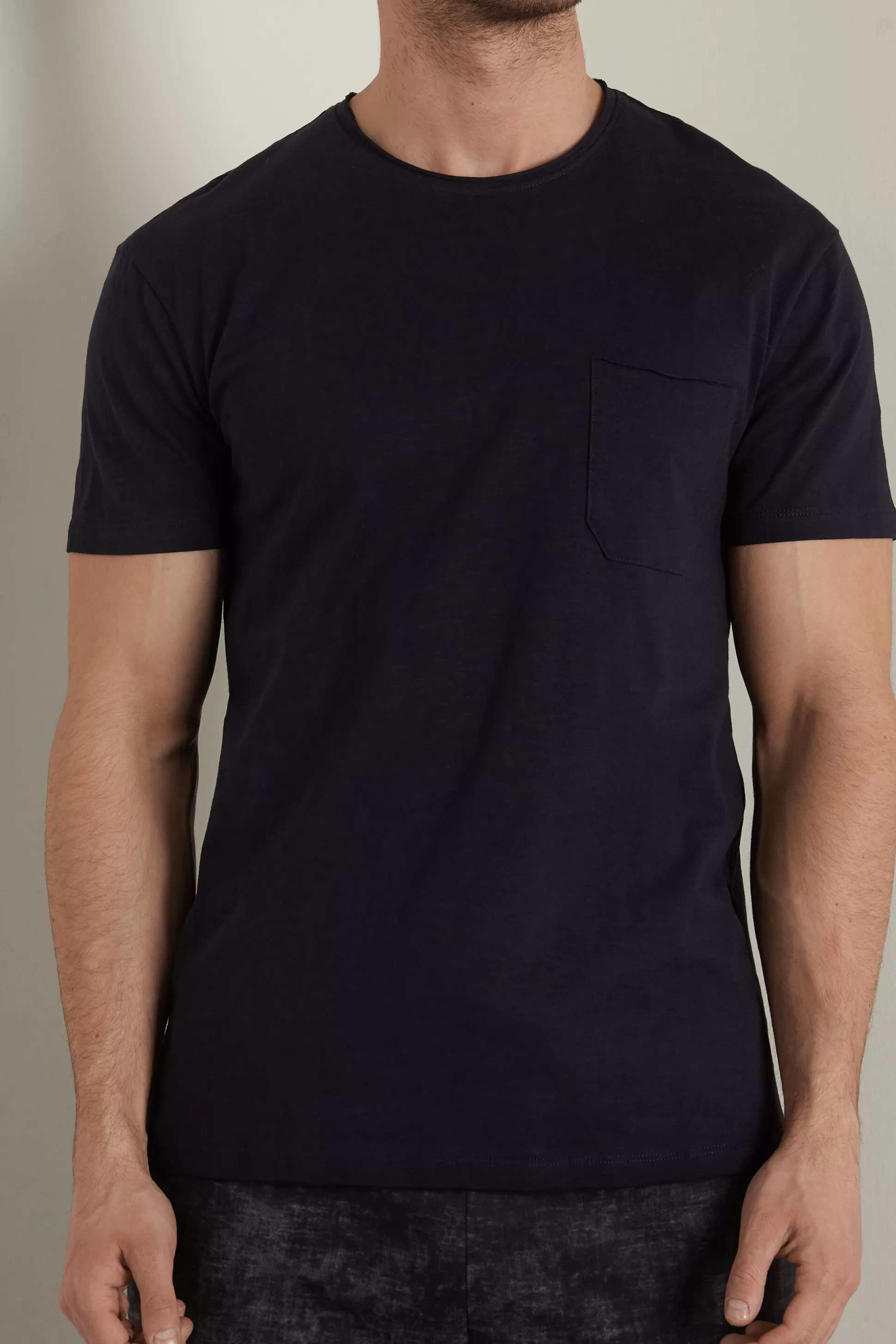 T-shirt In Cotone Con Taschino - T-shirt E Magliette - Uomo | >Tezenis Cheap