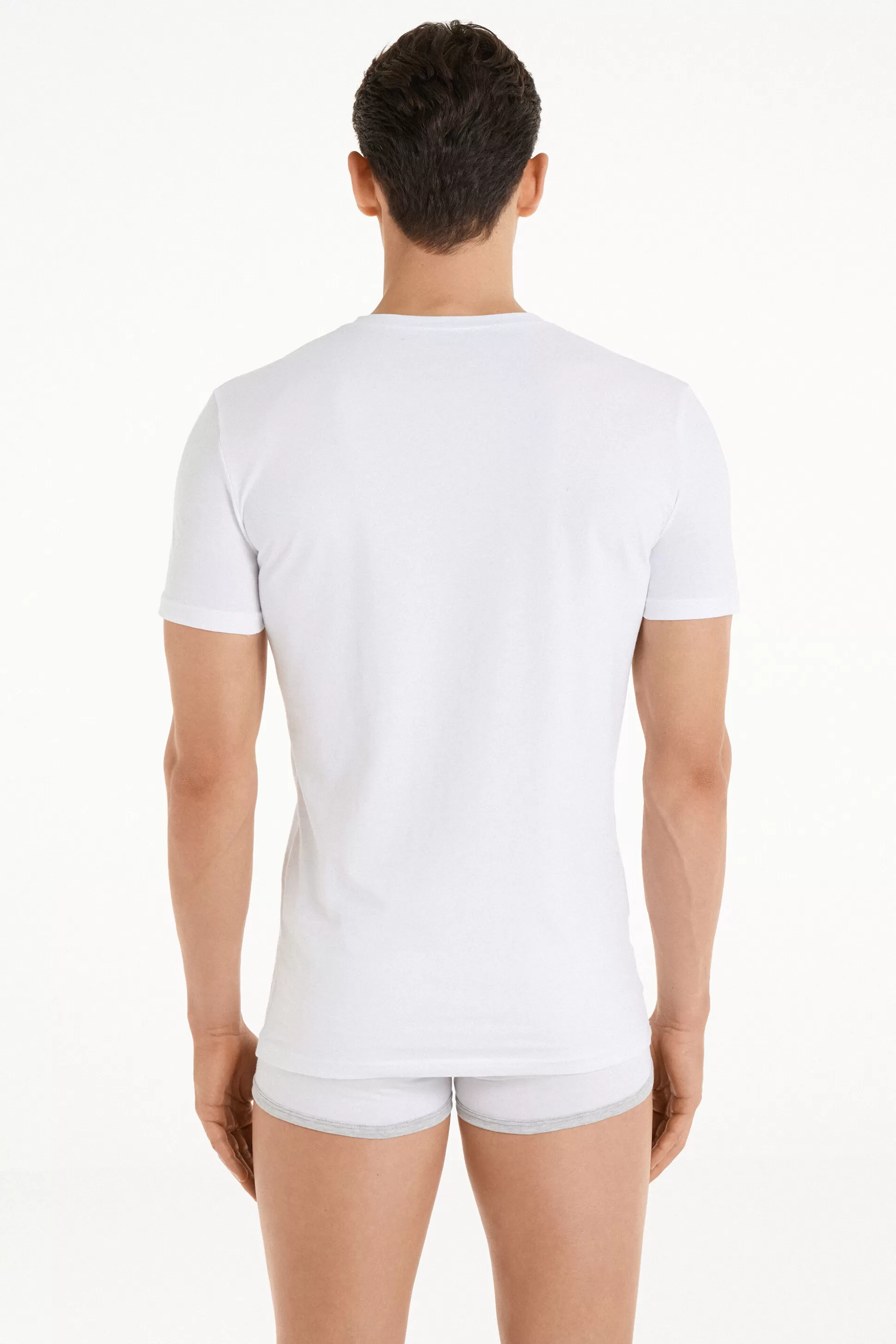 T-Shirt In Cotone Elasticizzato - T-shirt E Magliette - Uomo | >Tezenis Best Sale