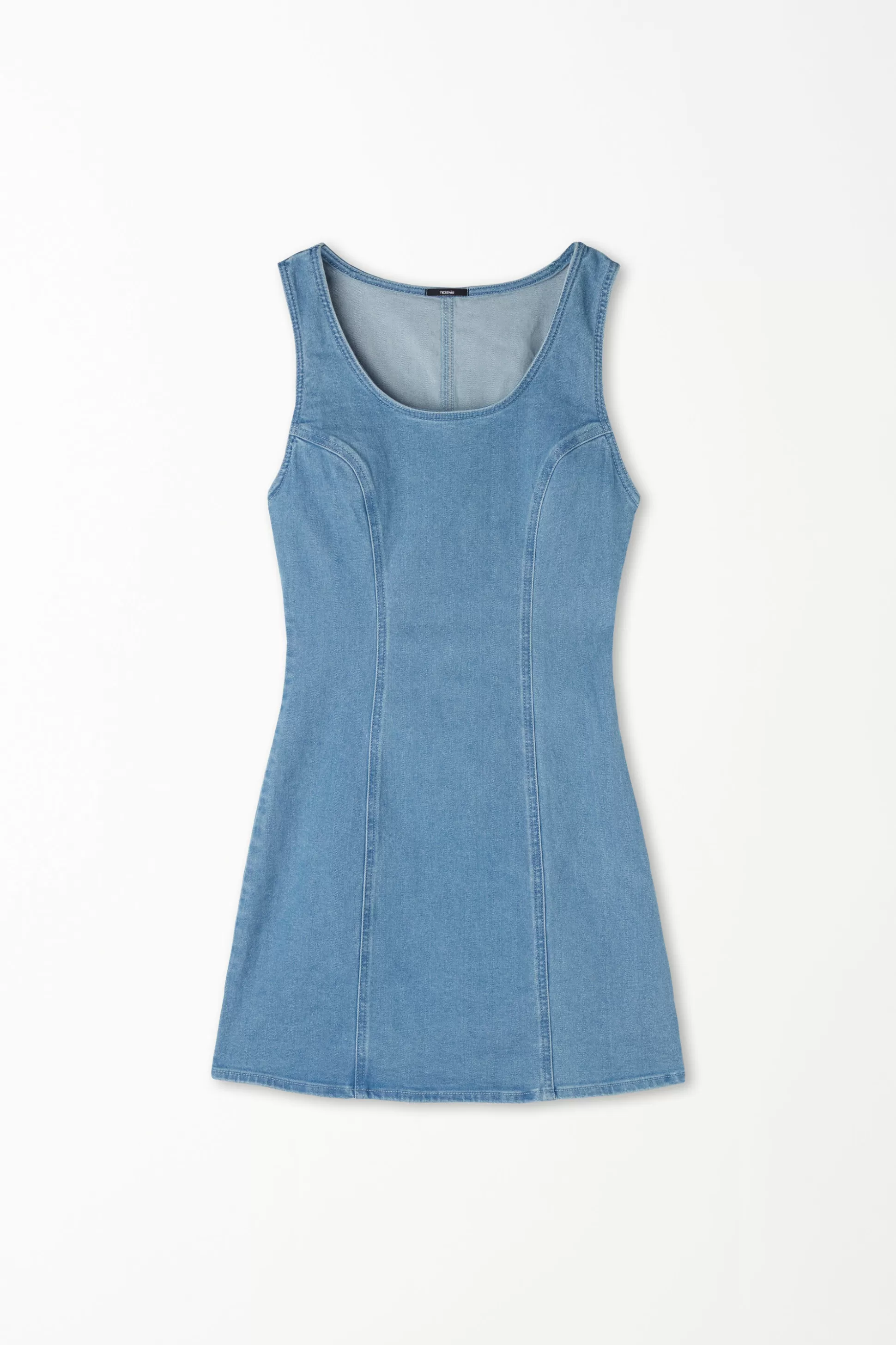 Vestito Corto Senza Maniche Denim - Vestiti E Tute - Donna | >Tezenis Flash Sale